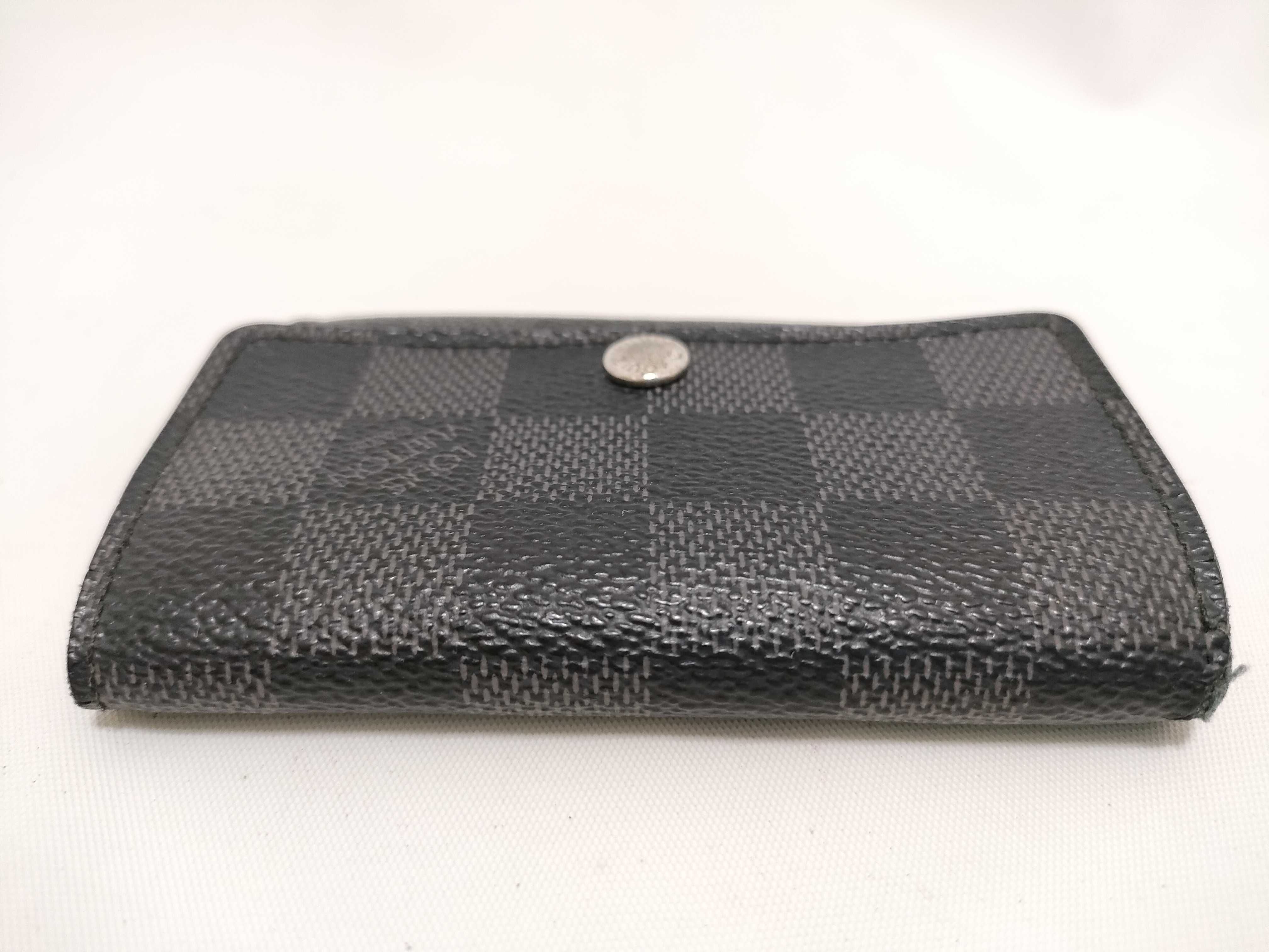Damier Graphite M62662 Damier Graphite Multicles 6 Key Case Black Key Case — view 6