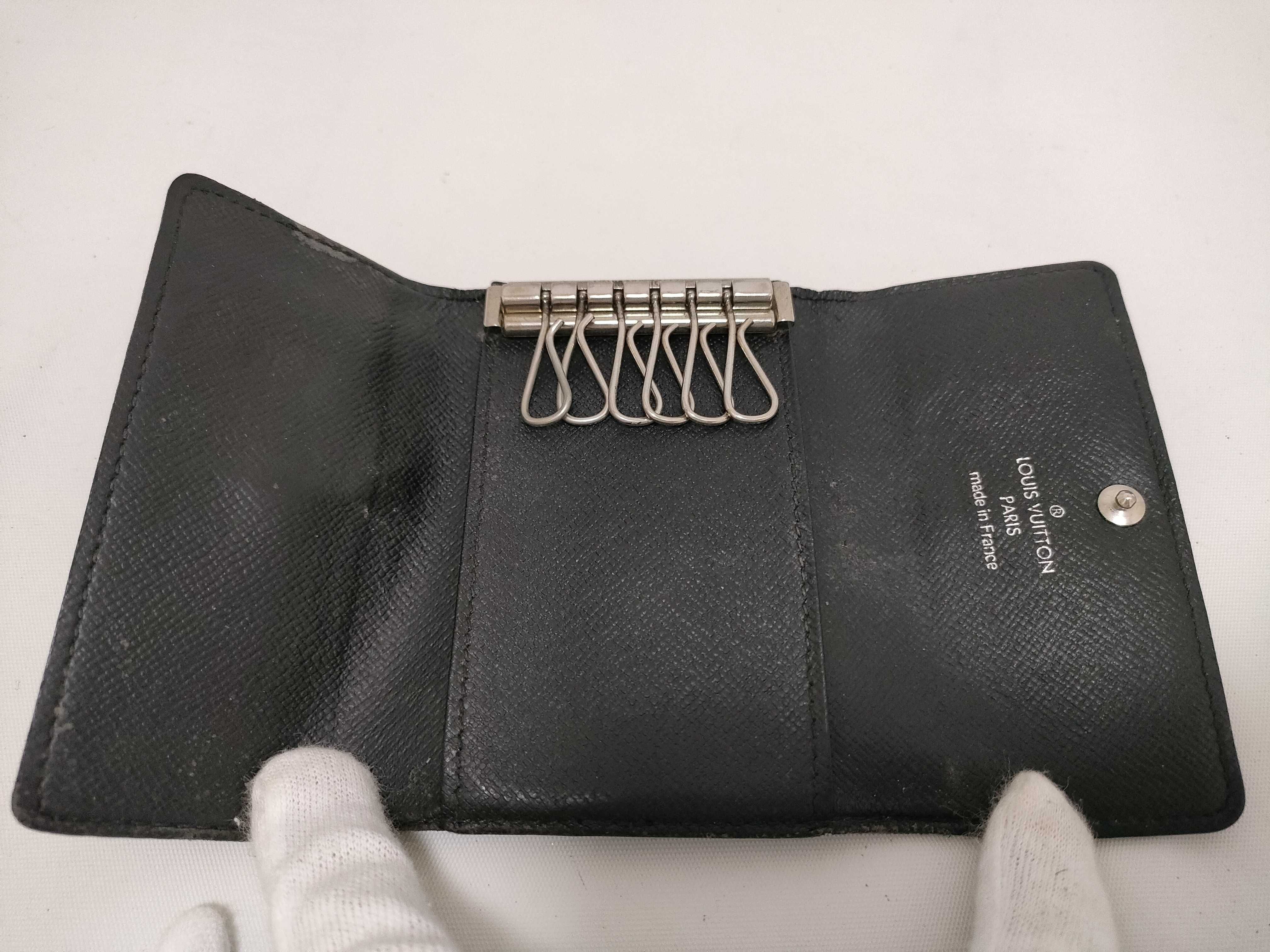 Damier Graphite M62662 Damier Graphite Multicles 6 Key Case Black Key Case — view 7