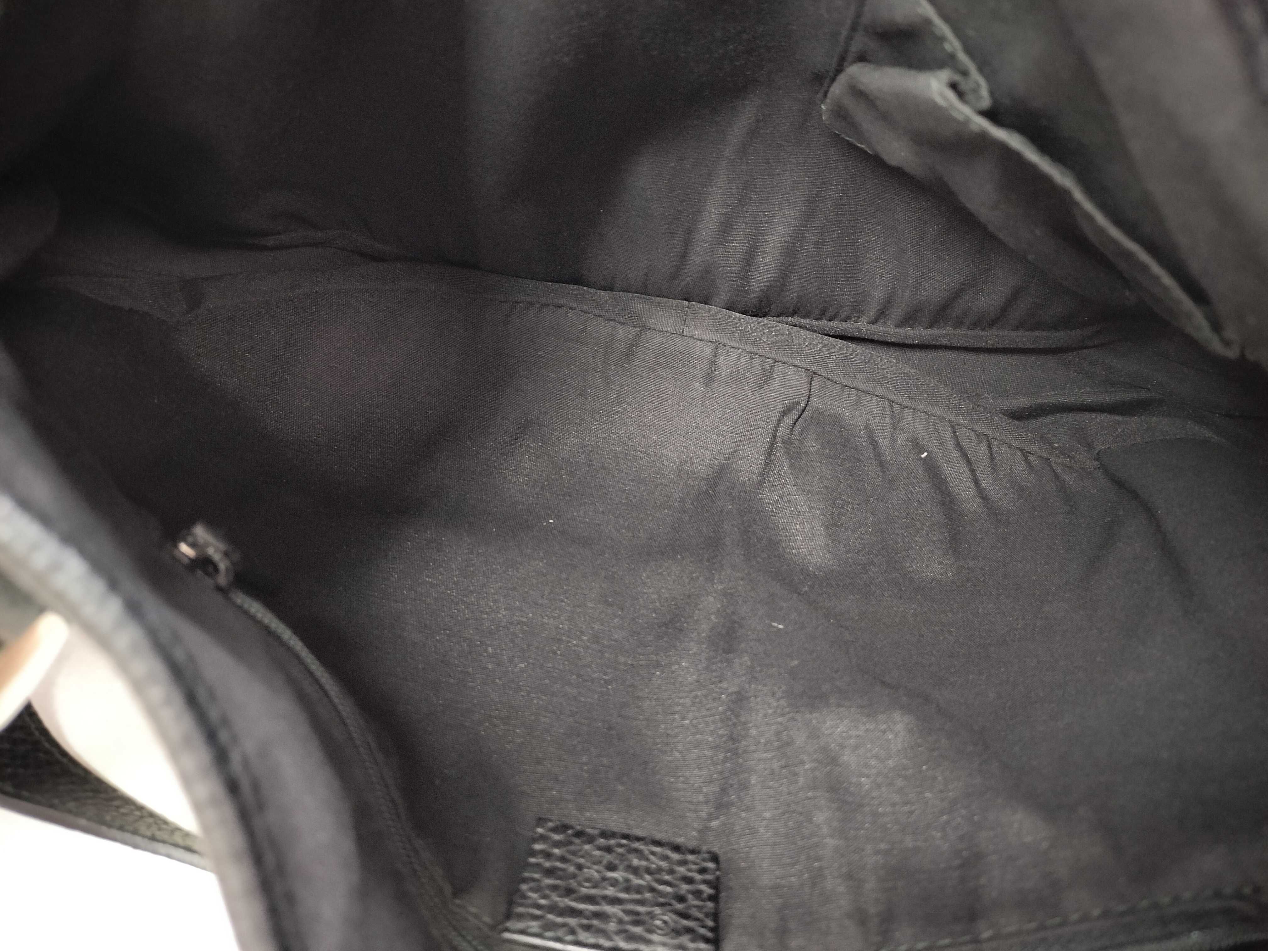 GG Canvas Black Canvas GG Monogram Shoulder Bag Tote Bag — view 7