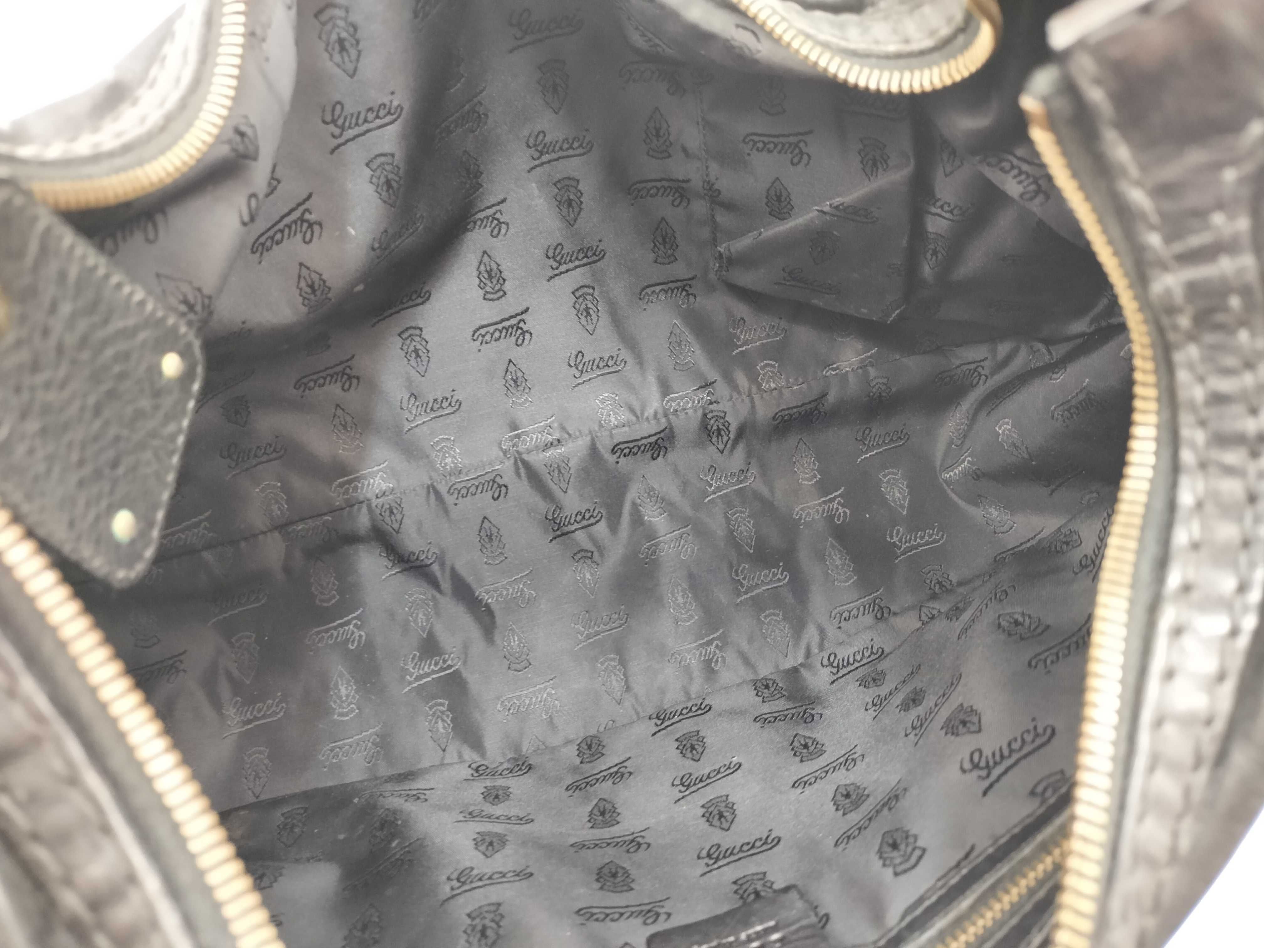 One-Shoulder Bag, Leather, Black, 211966 (Shoulder Bag) — view 11