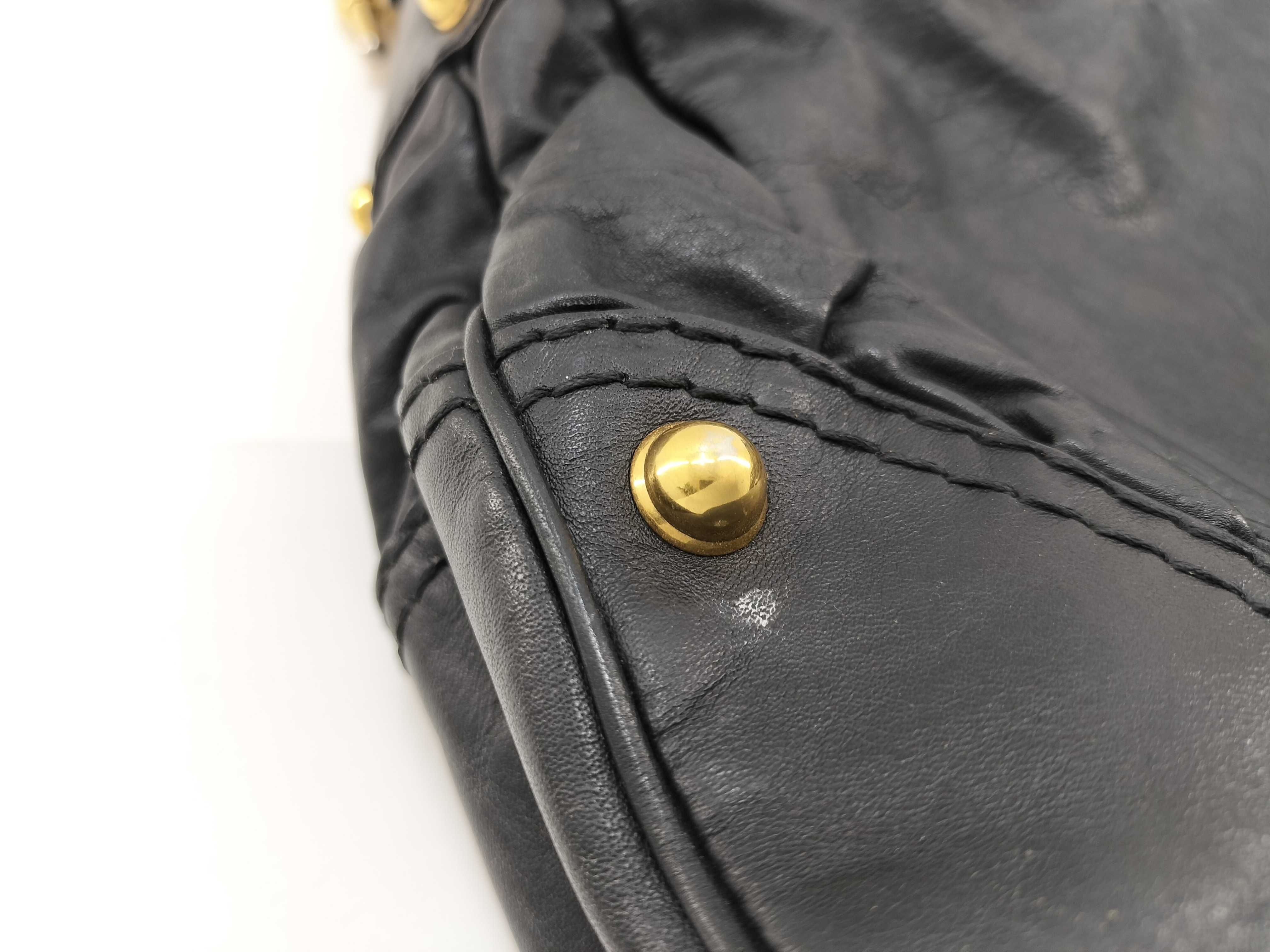 One-Shoulder Bag, Leather, Black, 211966 (Shoulder Bag) — view 15