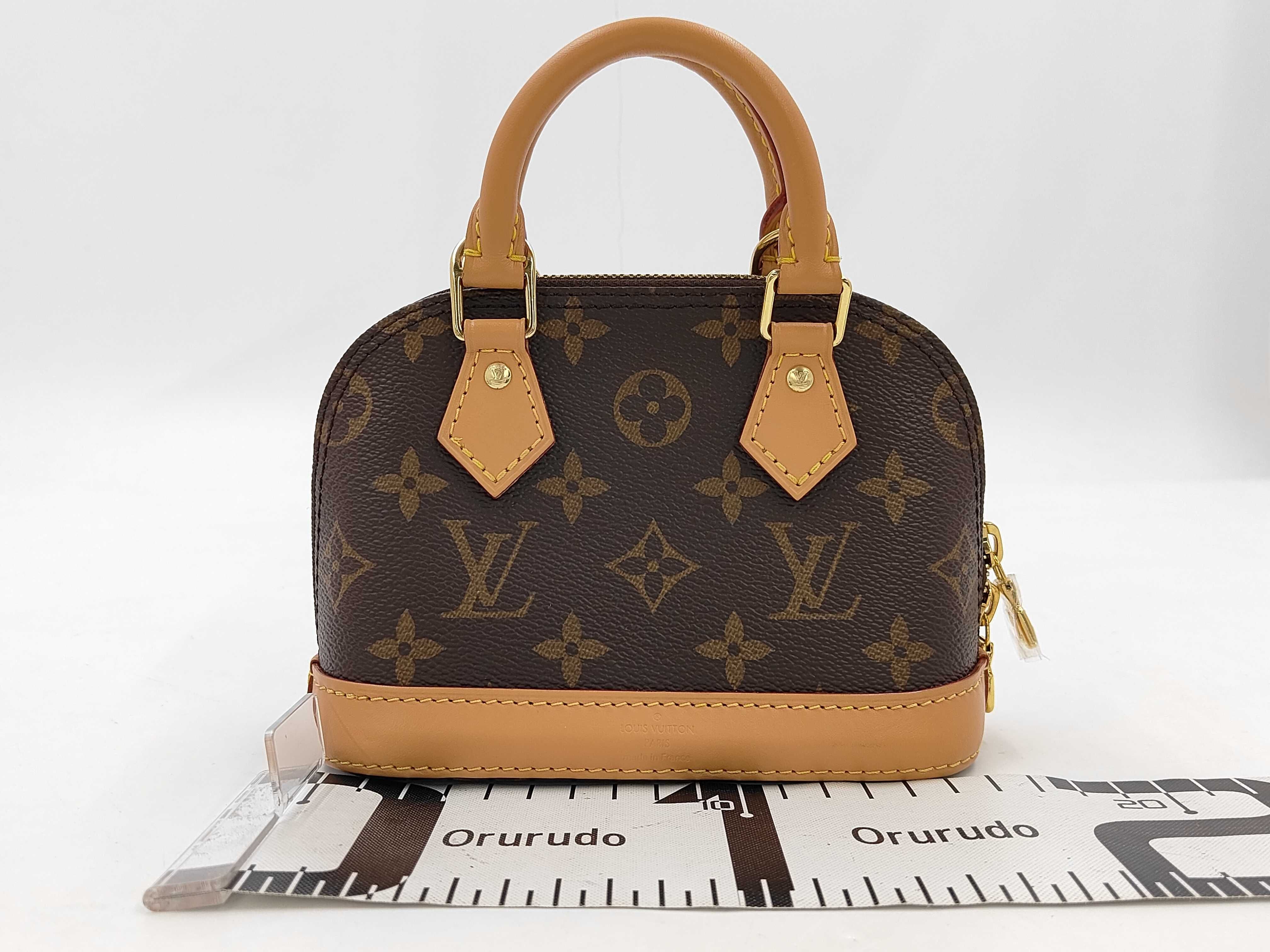 M82717 Nano Alma Monogram Leather 2-Way Shoulder Bag — view 2