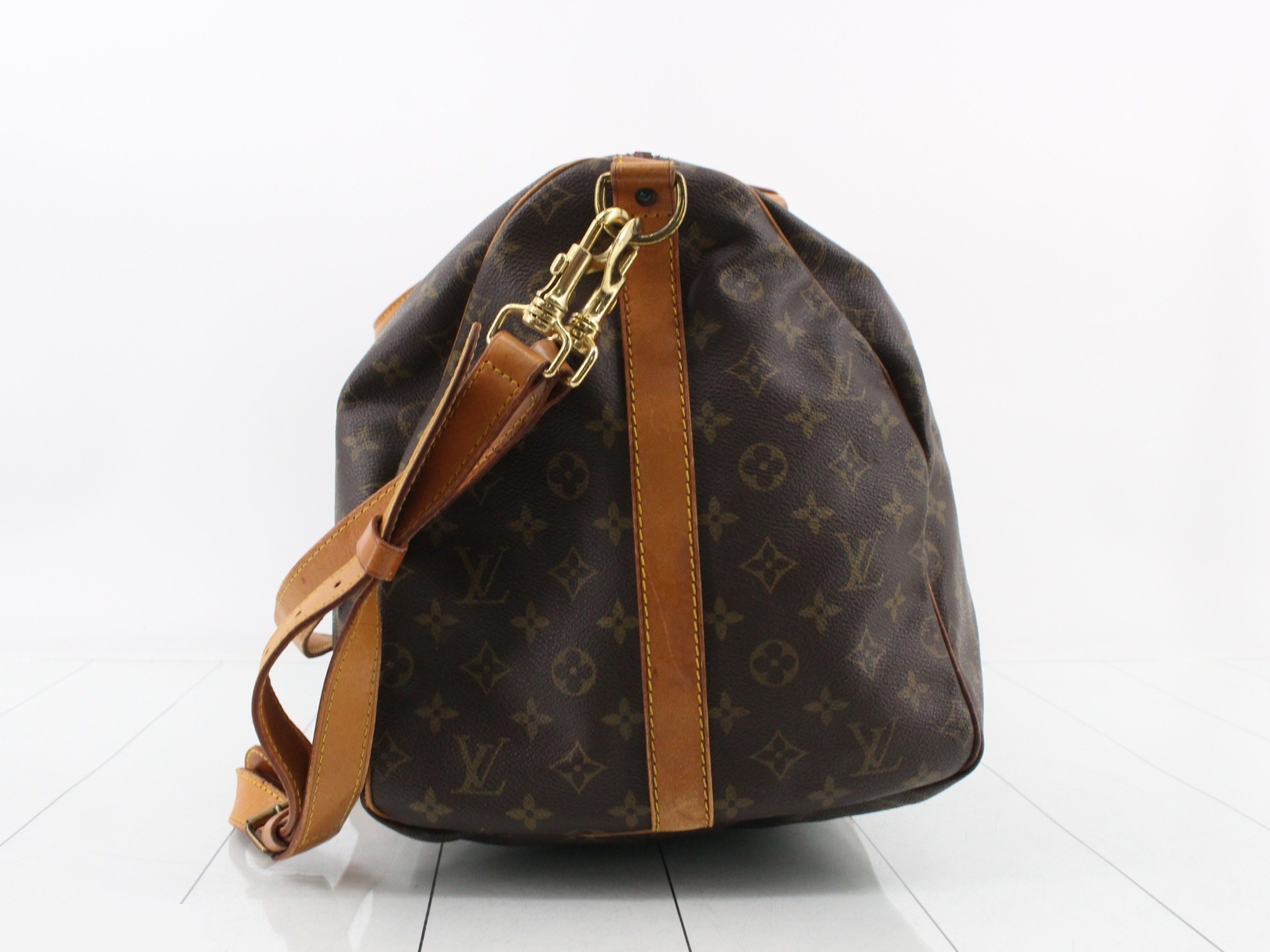 Monogram Keepall Bandoulière 55 Boston Bag — view 3