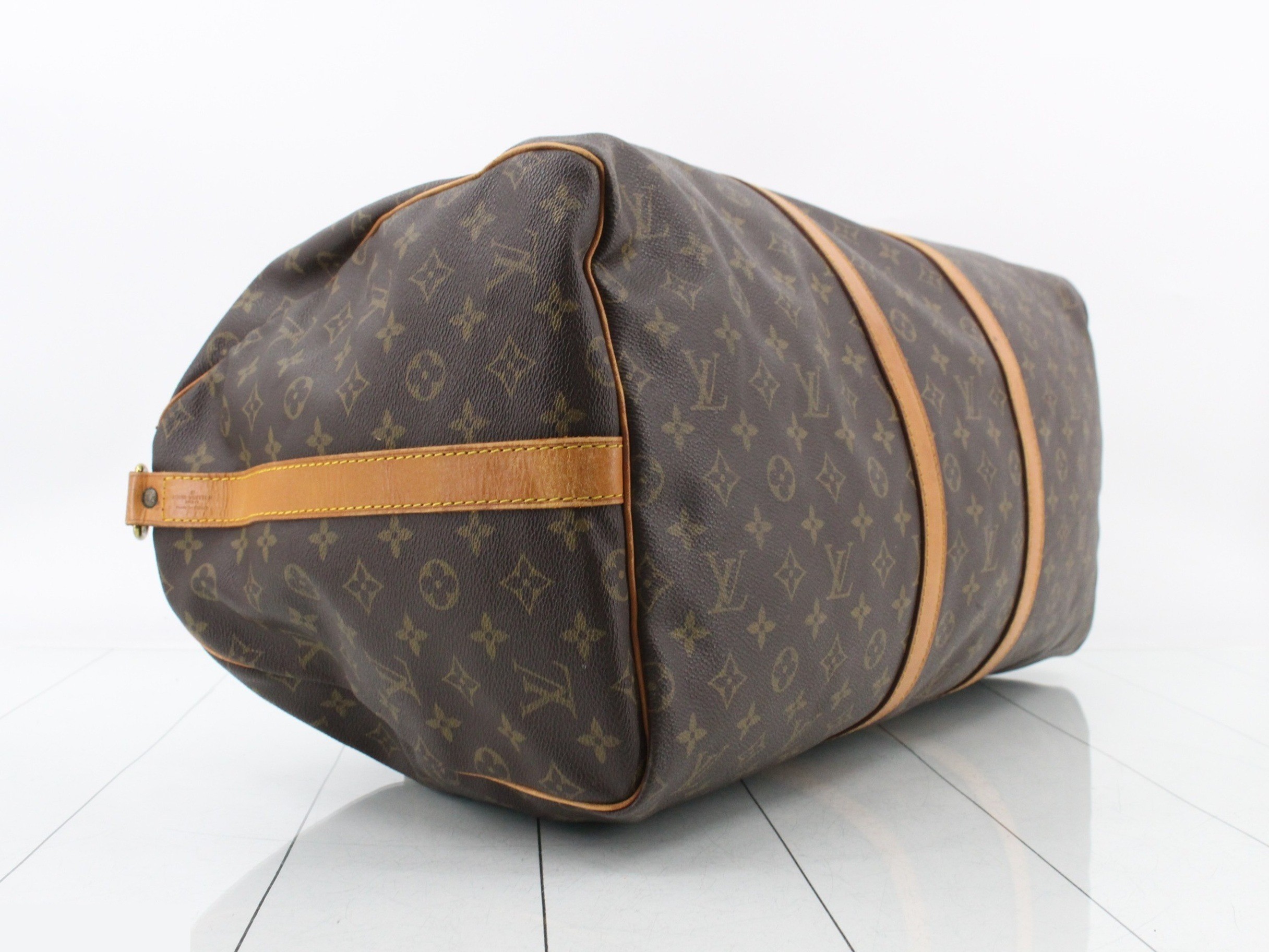 Monogram Keepall Bandoulière 55 Boston Bag — view 5