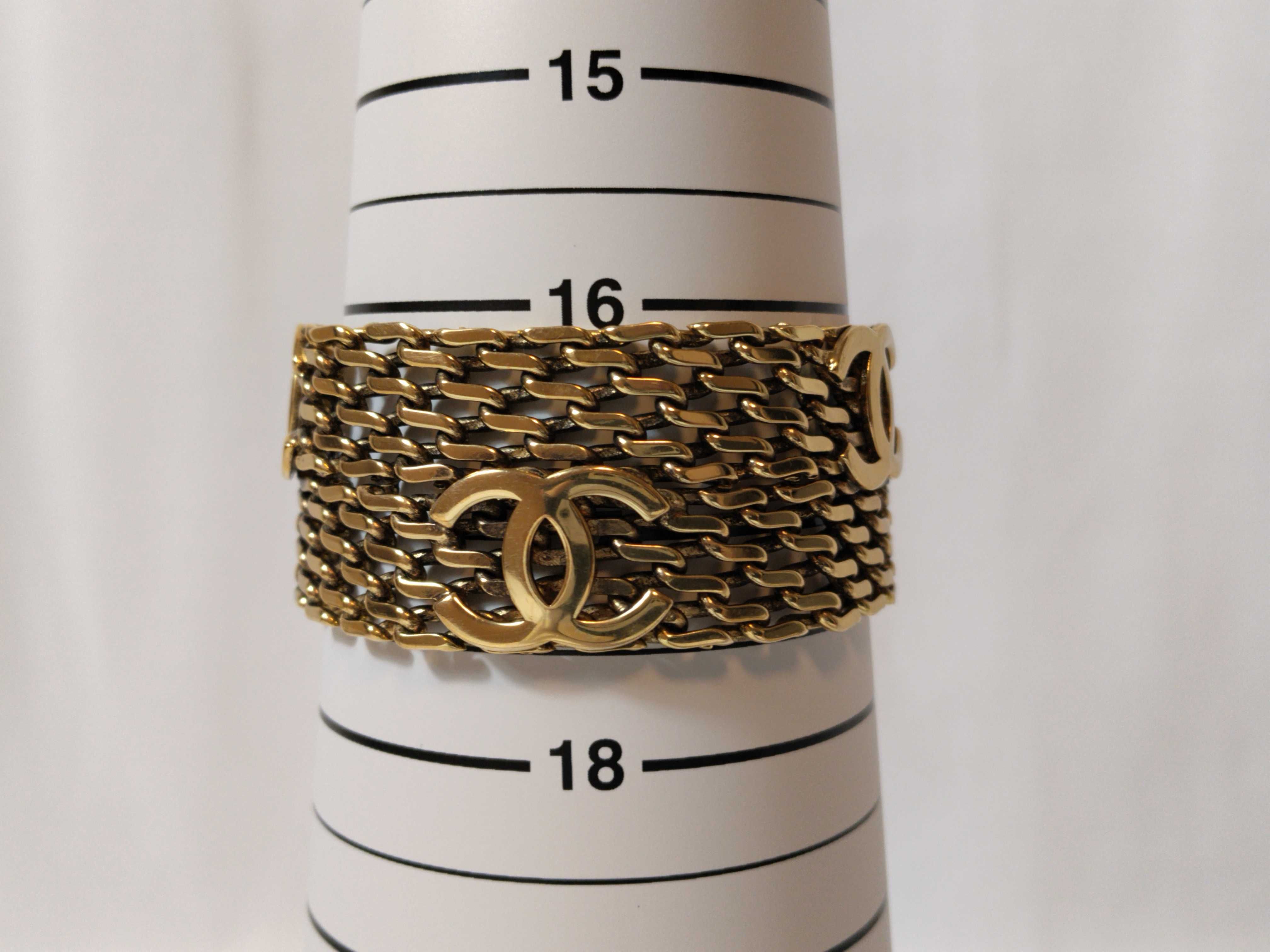 Coco Mark Coco Chain Bracelet Gold (Gold) Bracelet/Bangle — view 4
