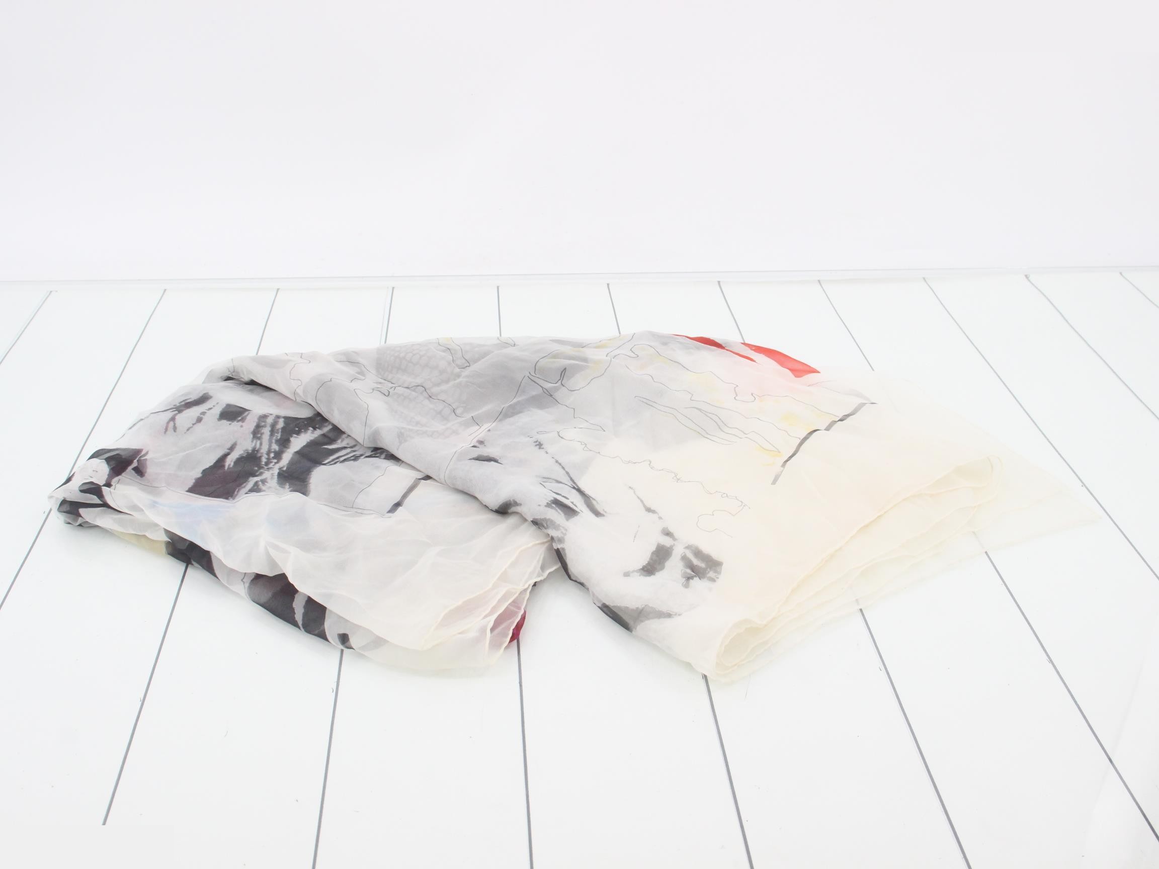 Galliano period scarf — view 3