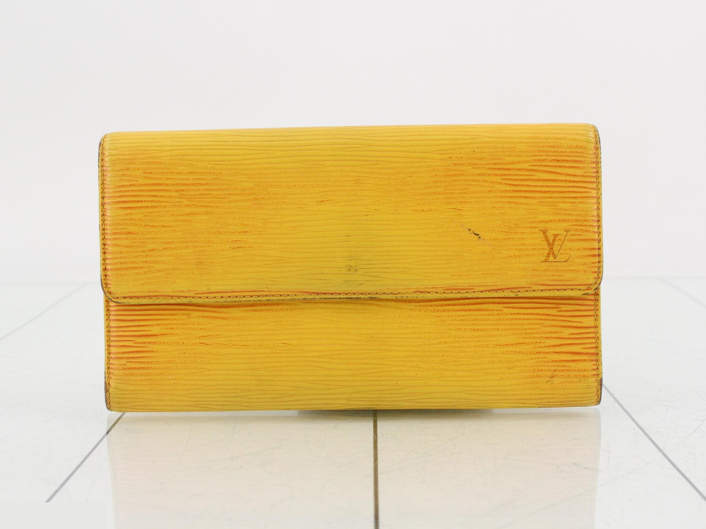 Porte Tresor International Tassili Yellow