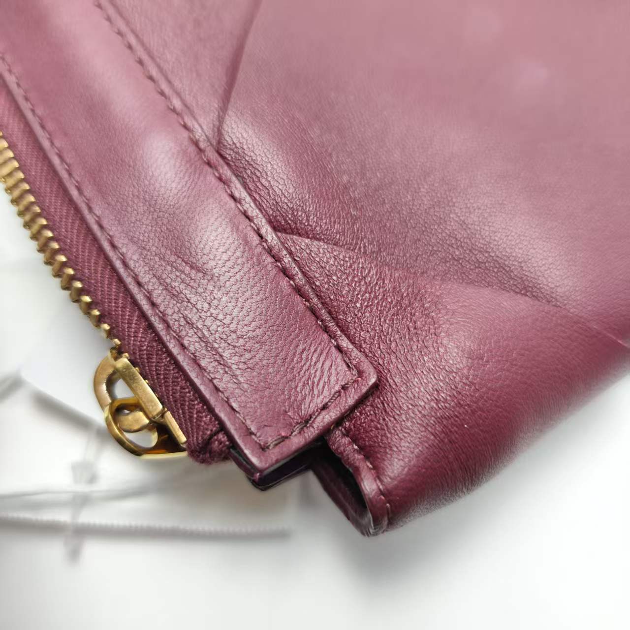【*Shipped from: China*】BOTTEGA VENETA Leather Clutch Bag Second Bag — view 11