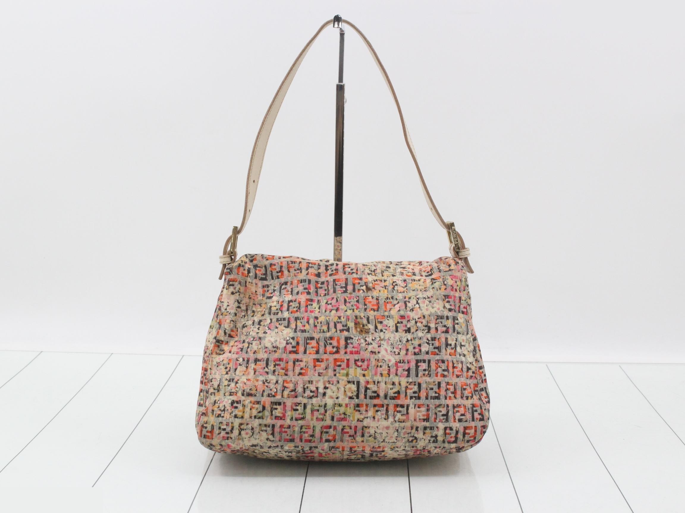 Zucchino Mamma Bucket Shoulder Bag, Canvas, Floral Pattern — view 2