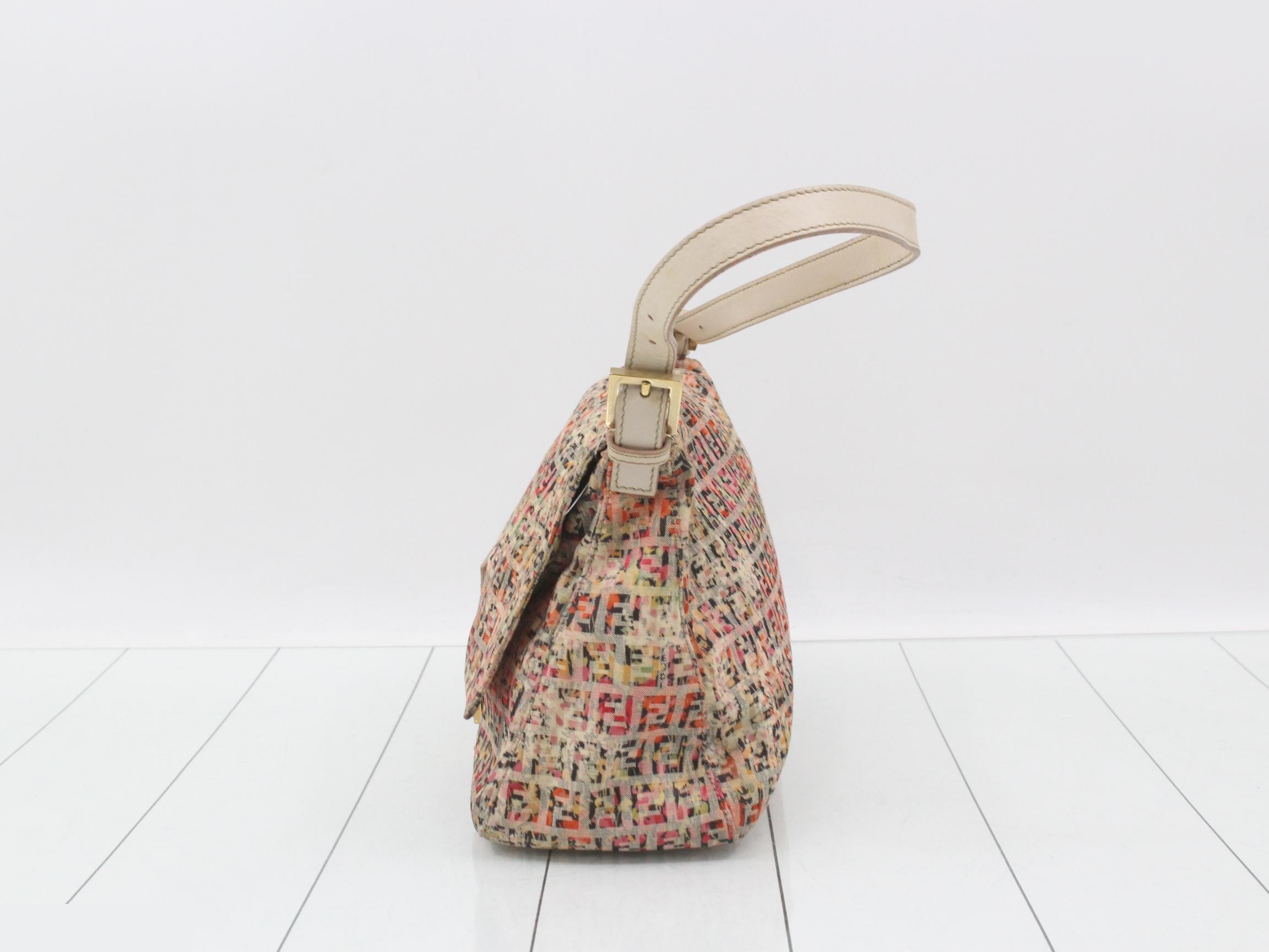 Zucchino Mamma Bucket Shoulder Bag, Canvas, Floral Pattern — view 3