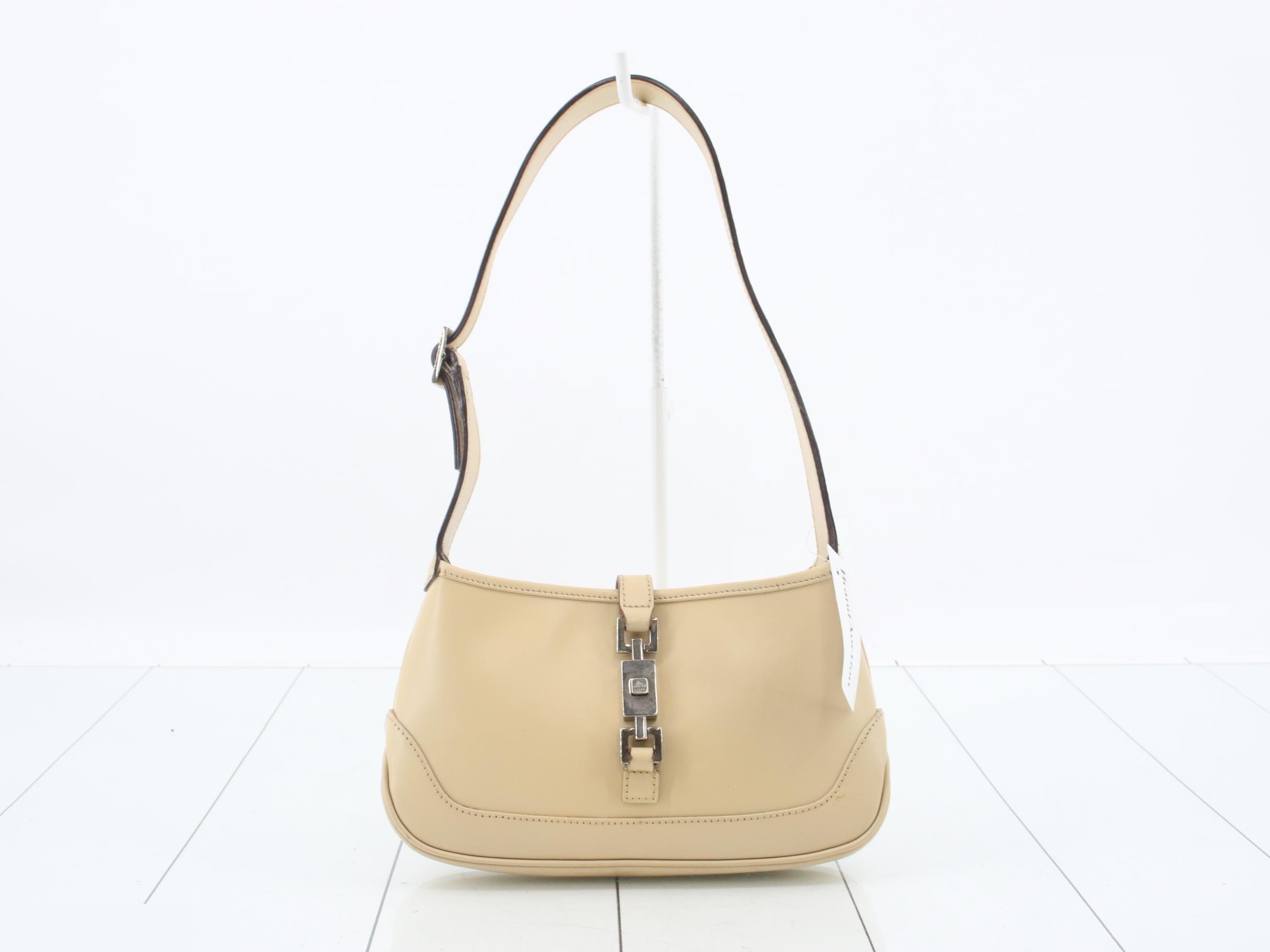 Jackie Shoulder Bag, Nappa Leather, Yellow, Silver Hardware