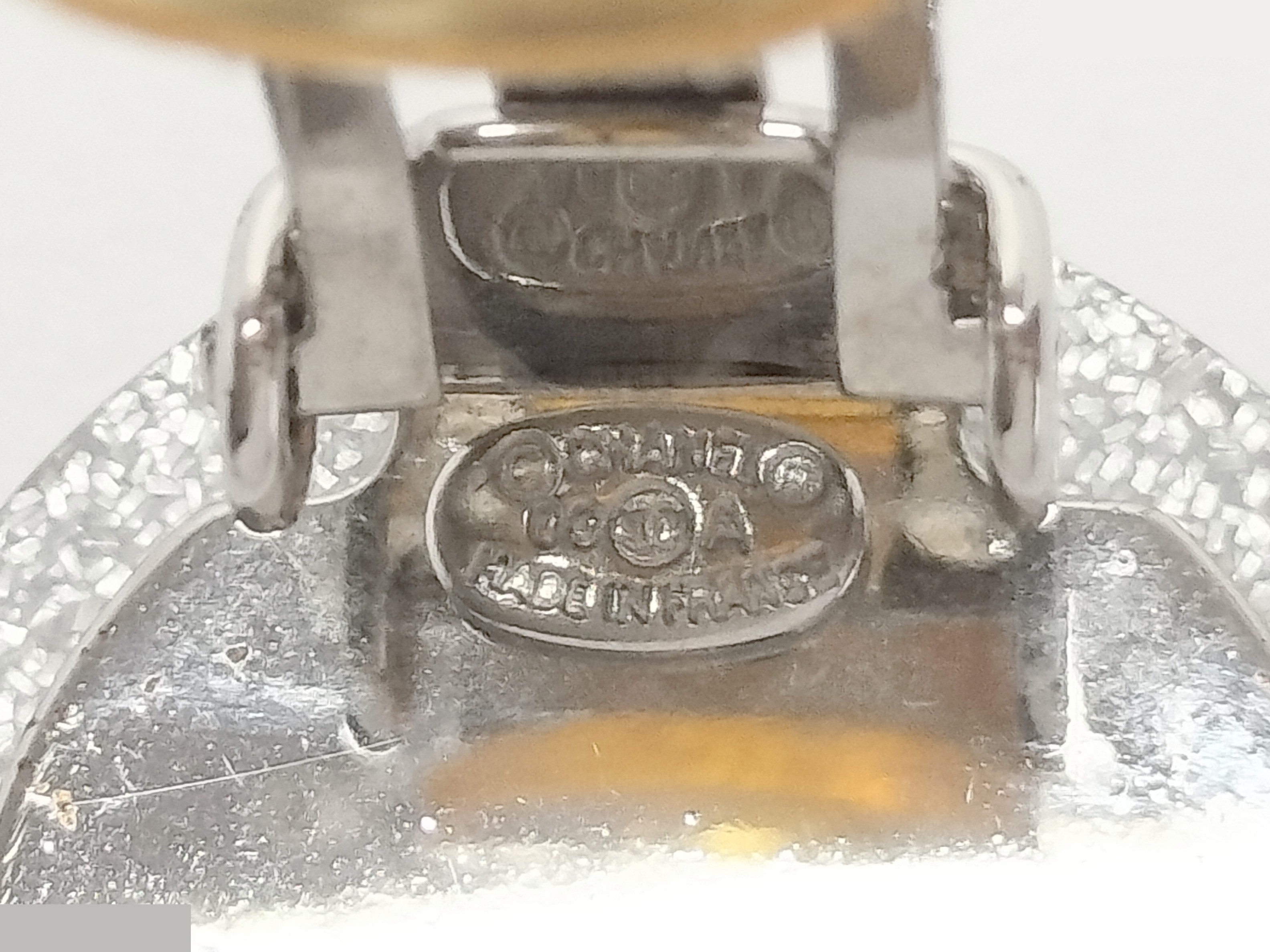Coco Glitter Silver Earrings — view 3