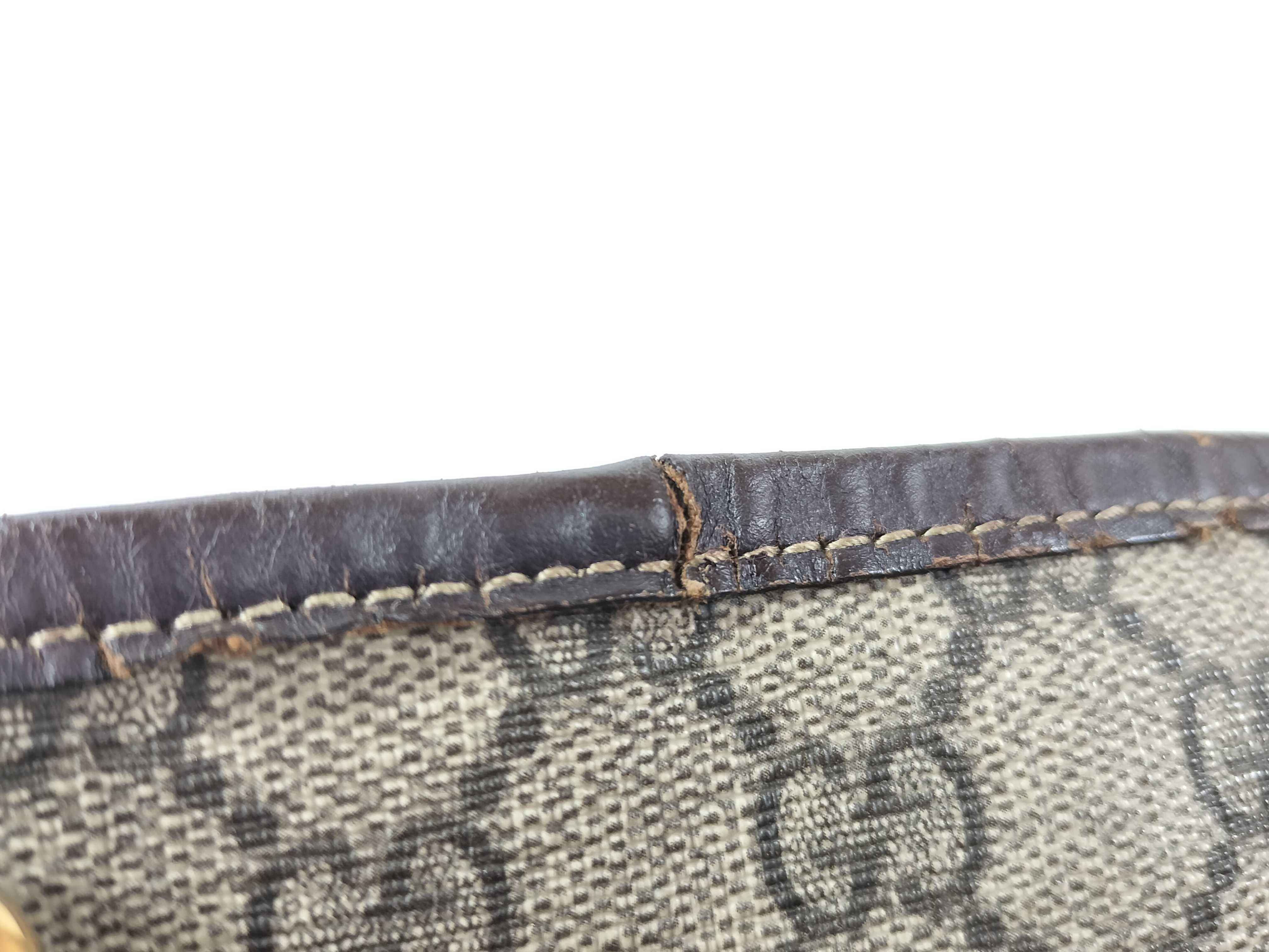 GG Supreme Tote Bag Brown Handbag — view 13