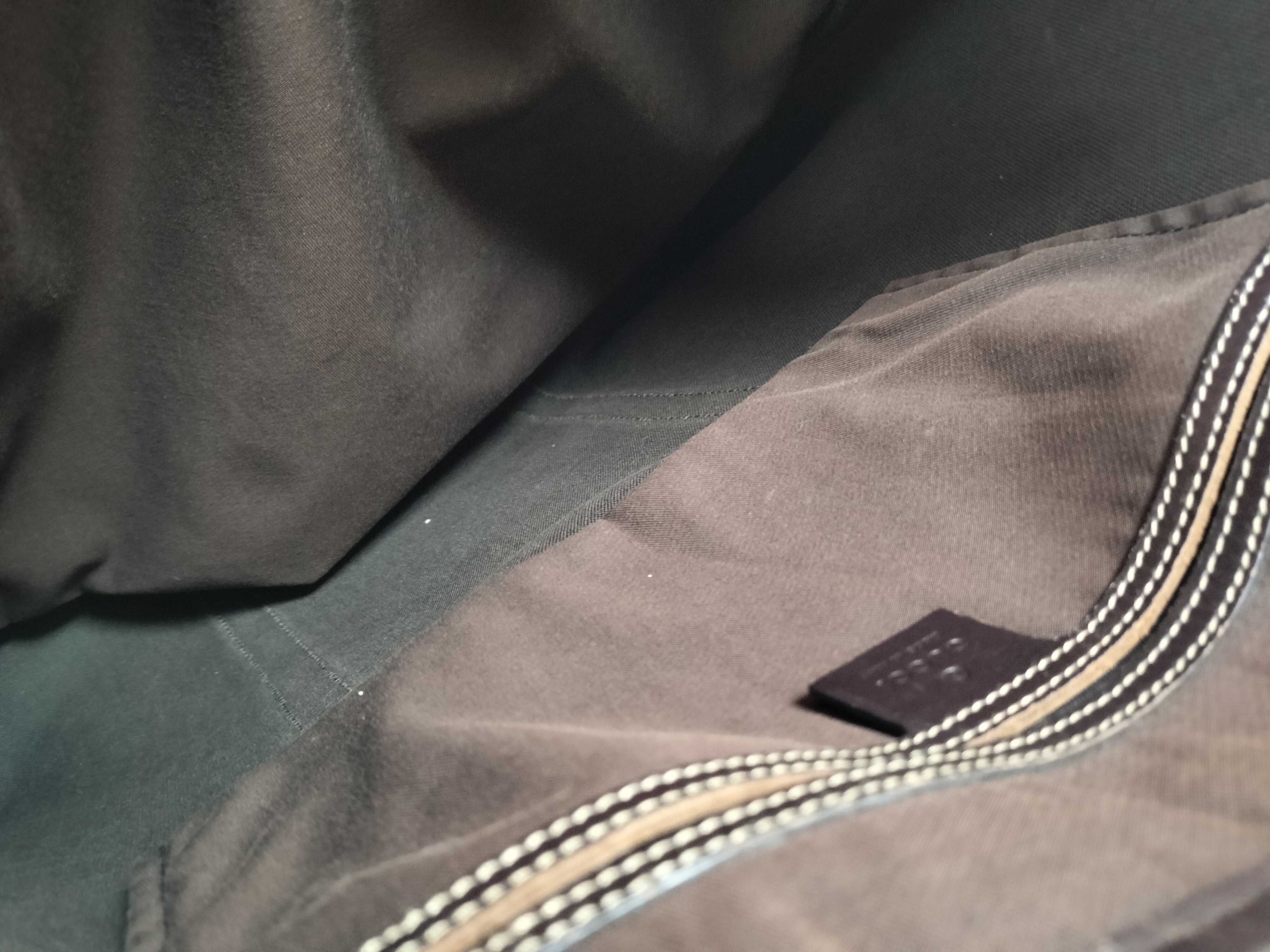 GG Supreme Tote Bag Brown Handbag — view 9