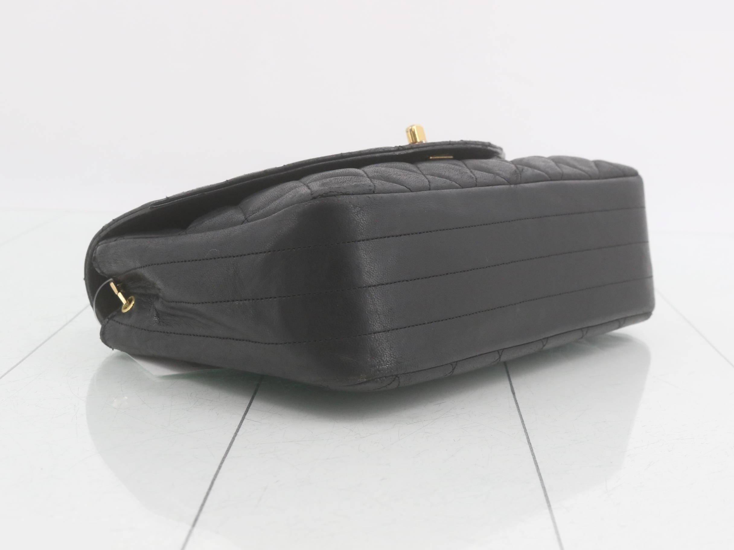 Matelassé Lambskin Chain Shoulder Bag — view 5
