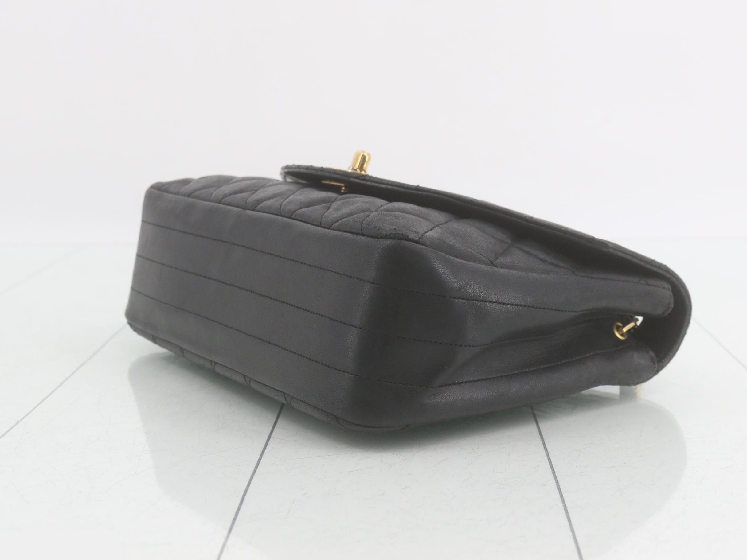 Matelassé Lambskin Chain Shoulder Bag — view 6