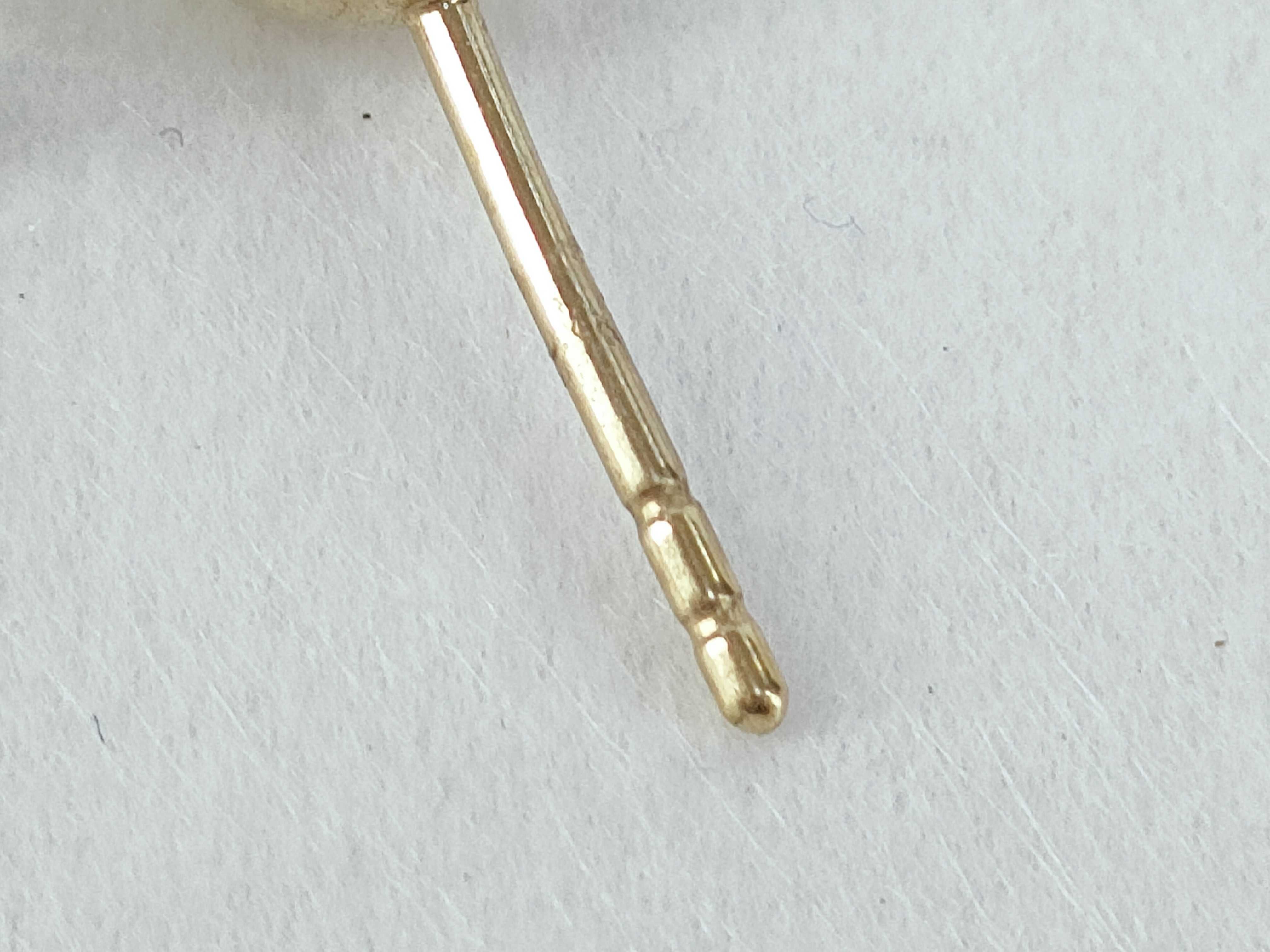 Tribal Pearl Earrings — view 4