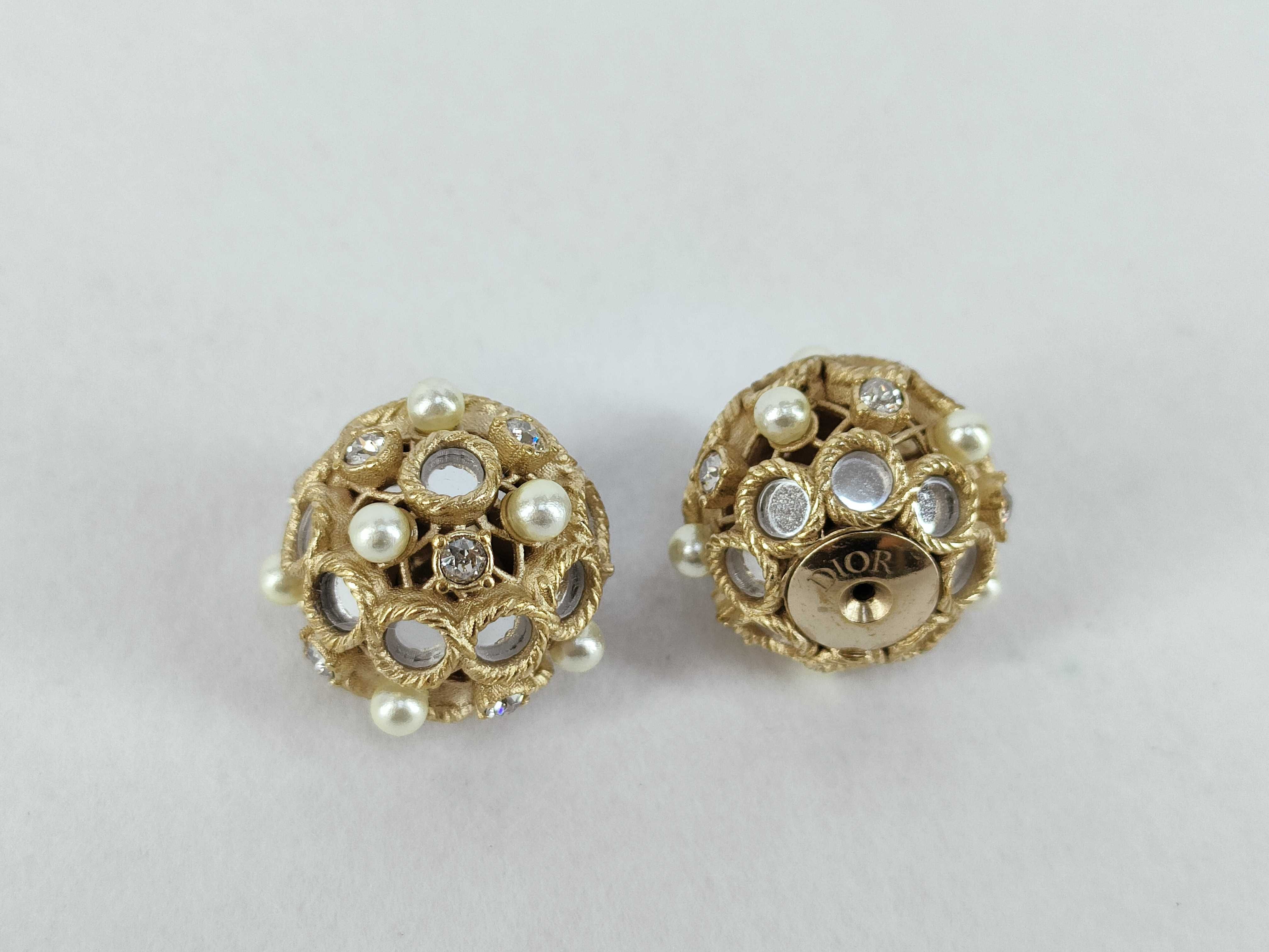 Tribal Pearl Earrings — view 7