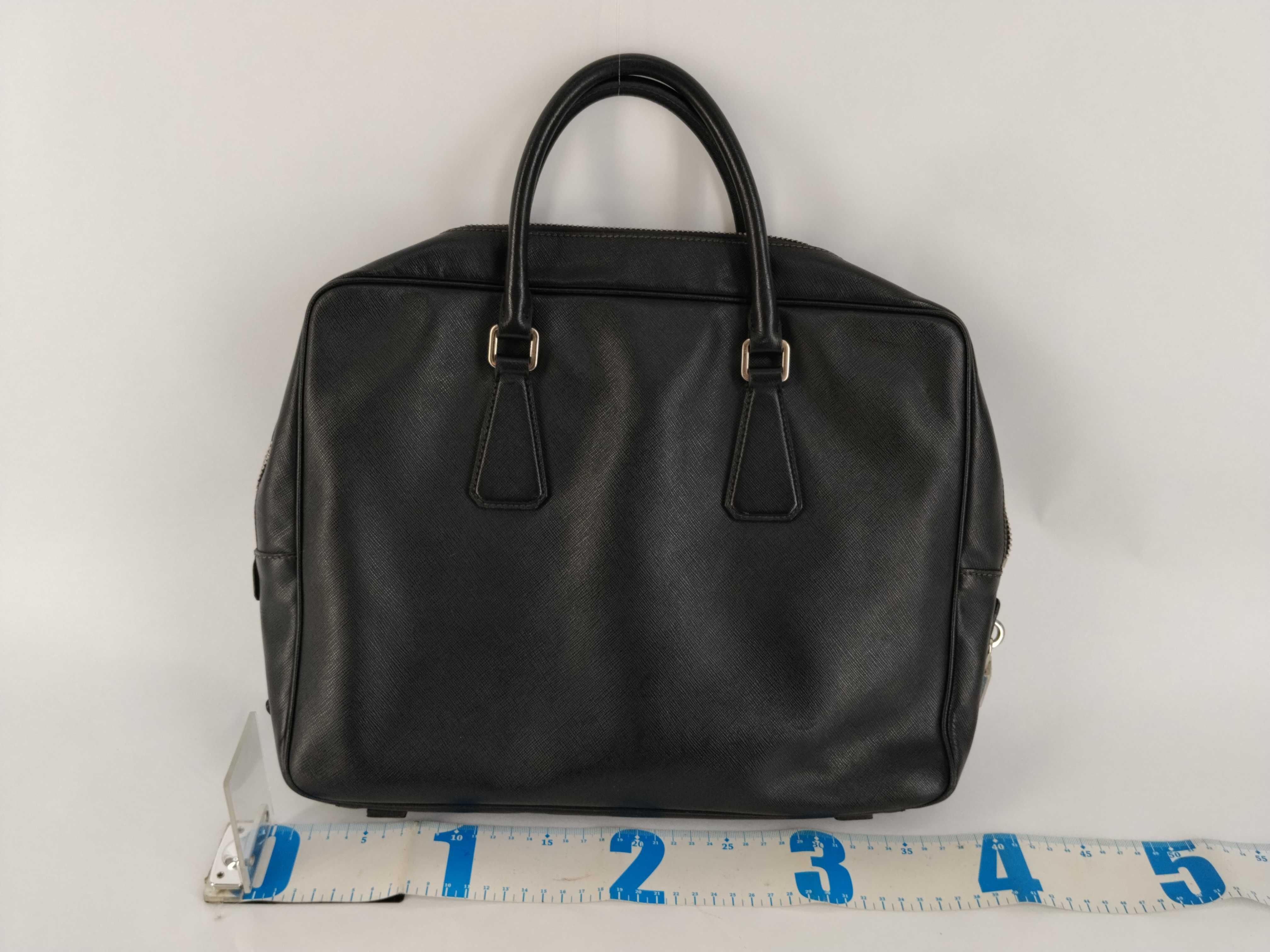 leather business handbag business bag — view 2