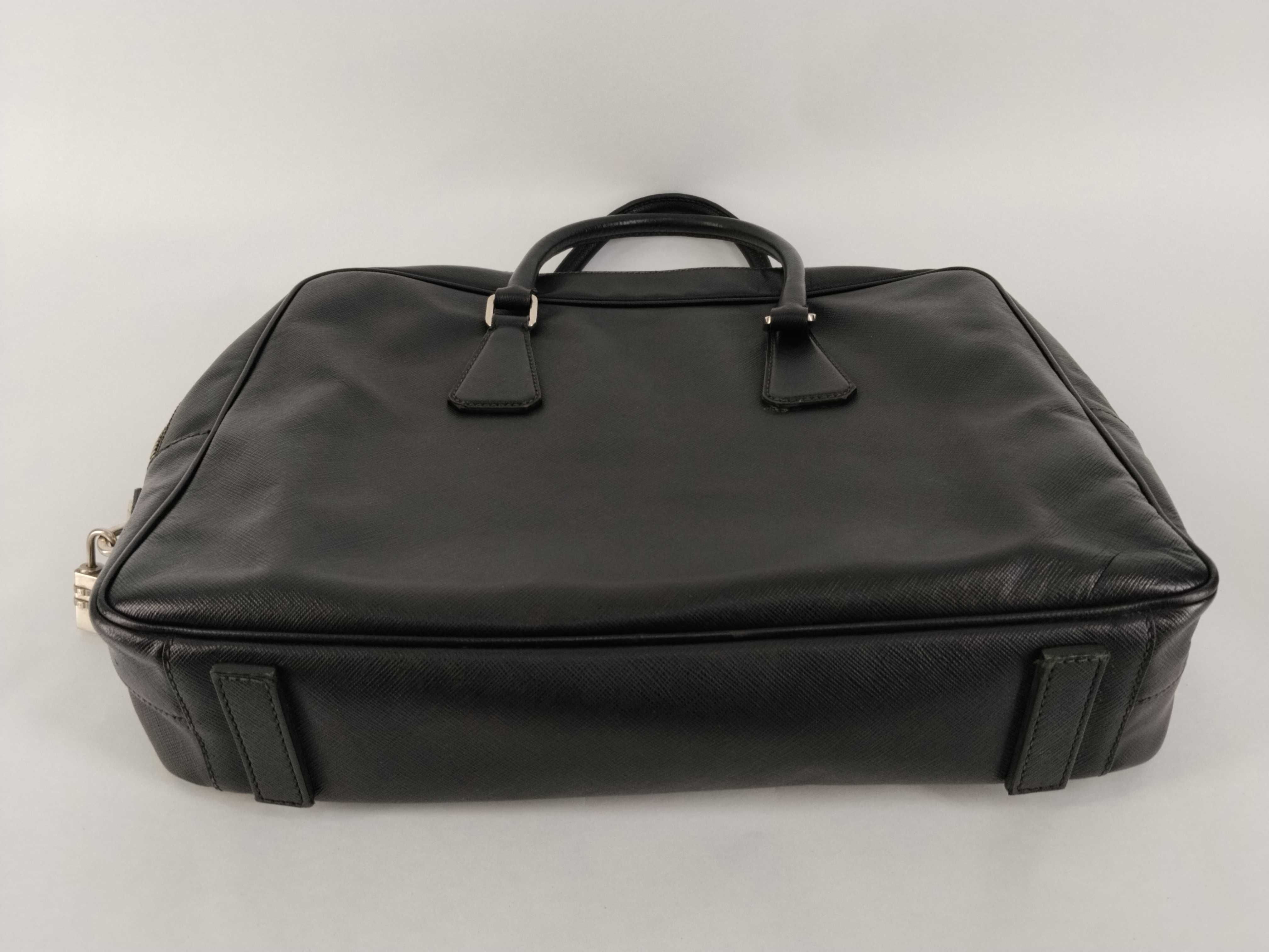 leather business handbag business bag — view 7