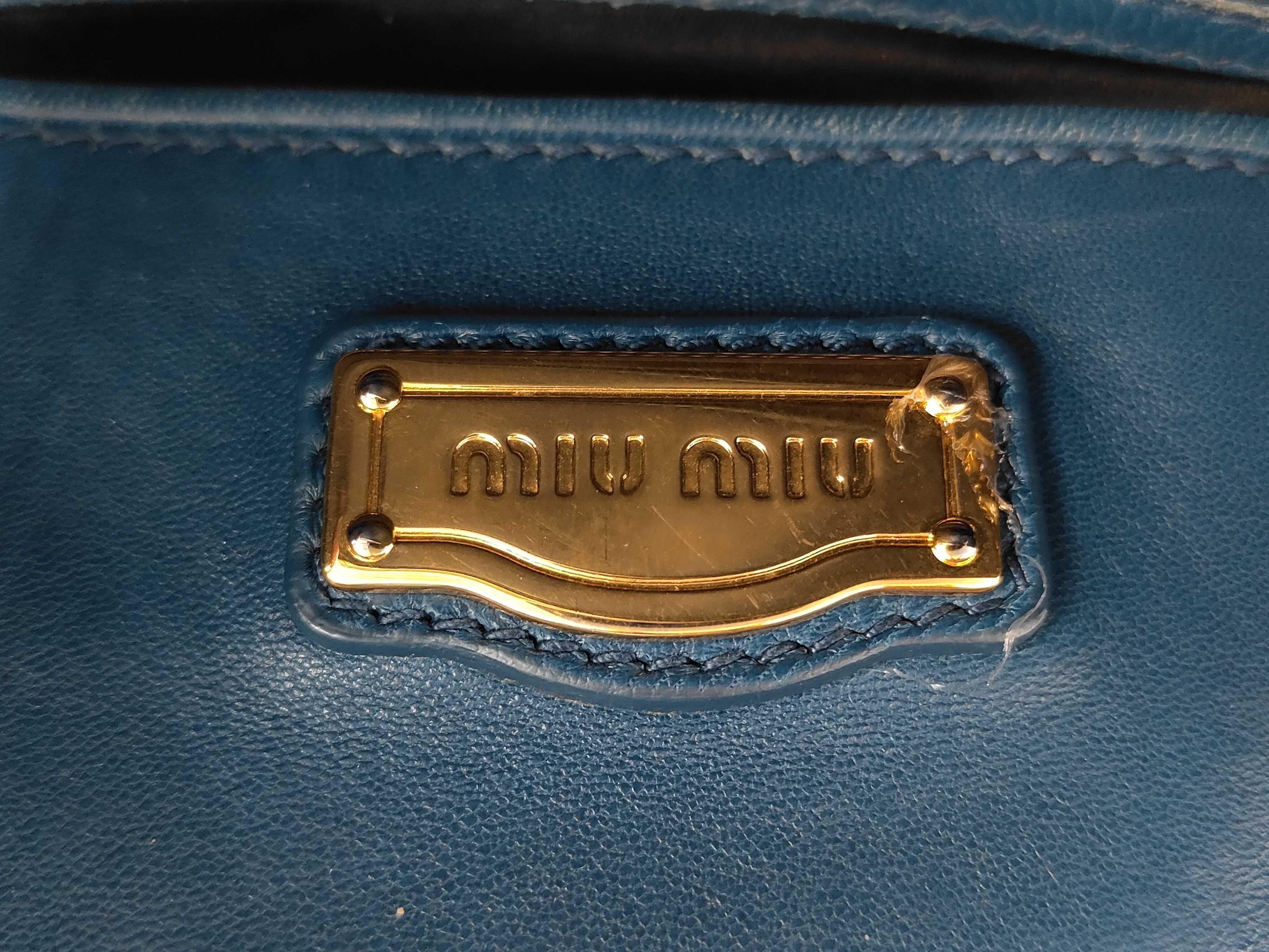 2-way Matelassé Shoulder Bag, Blue Handbag — view 10