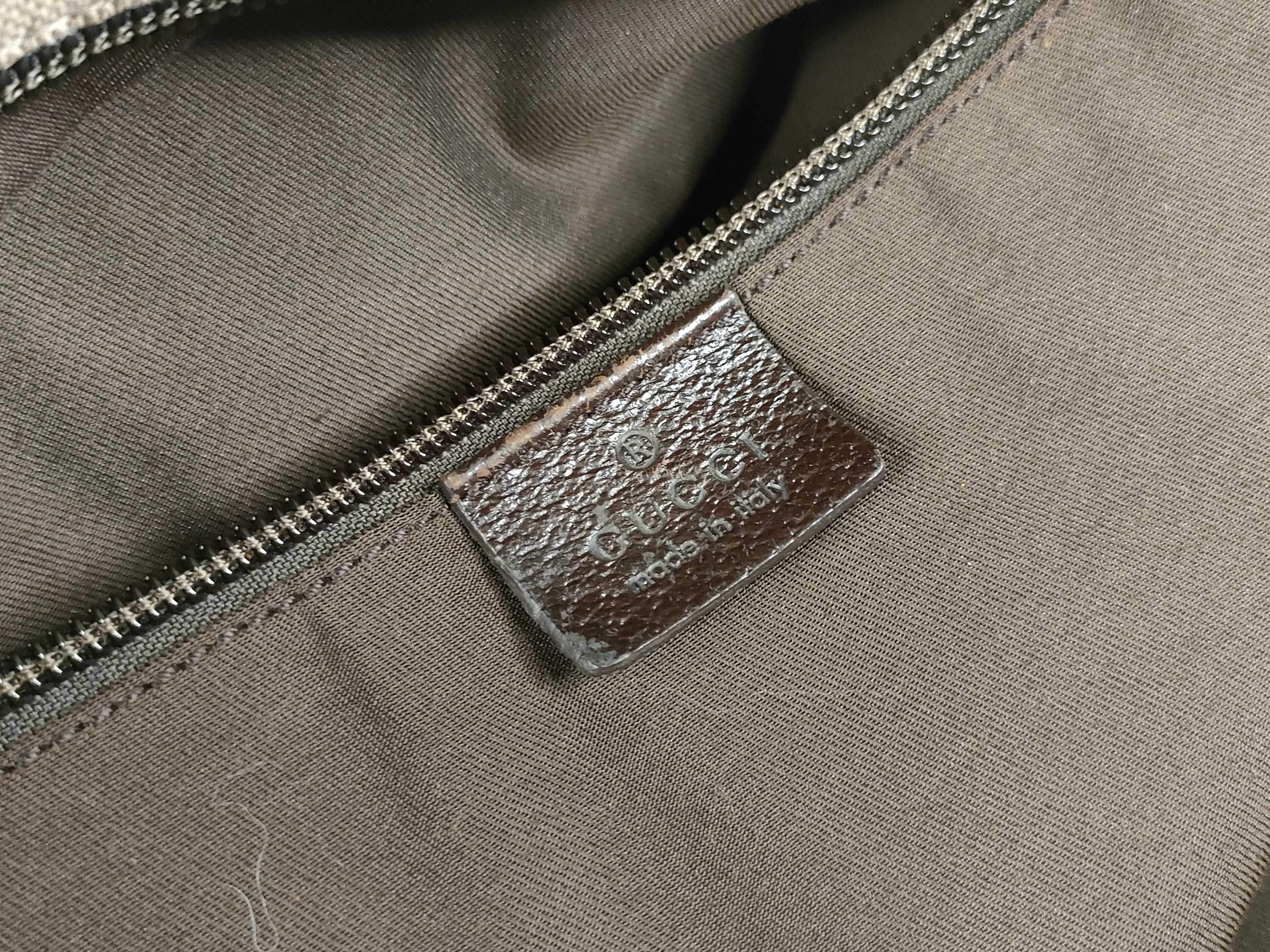 GG Canvas Boston Bag, Sherry Line, GG Canvas, 153240 491403, Brown Boston Bag — view 12