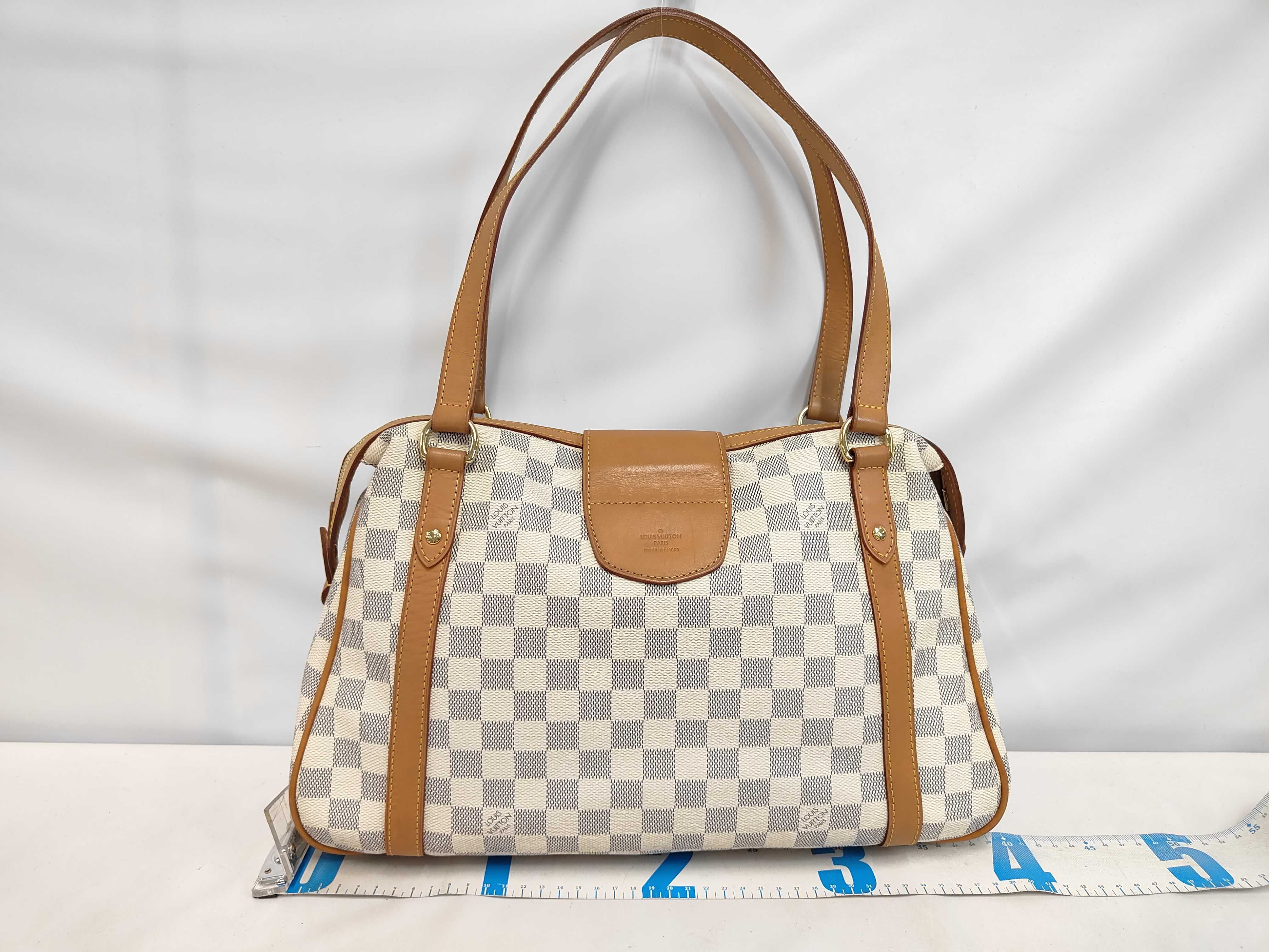 Streza Damier Azur Shoulder Bag — view 2