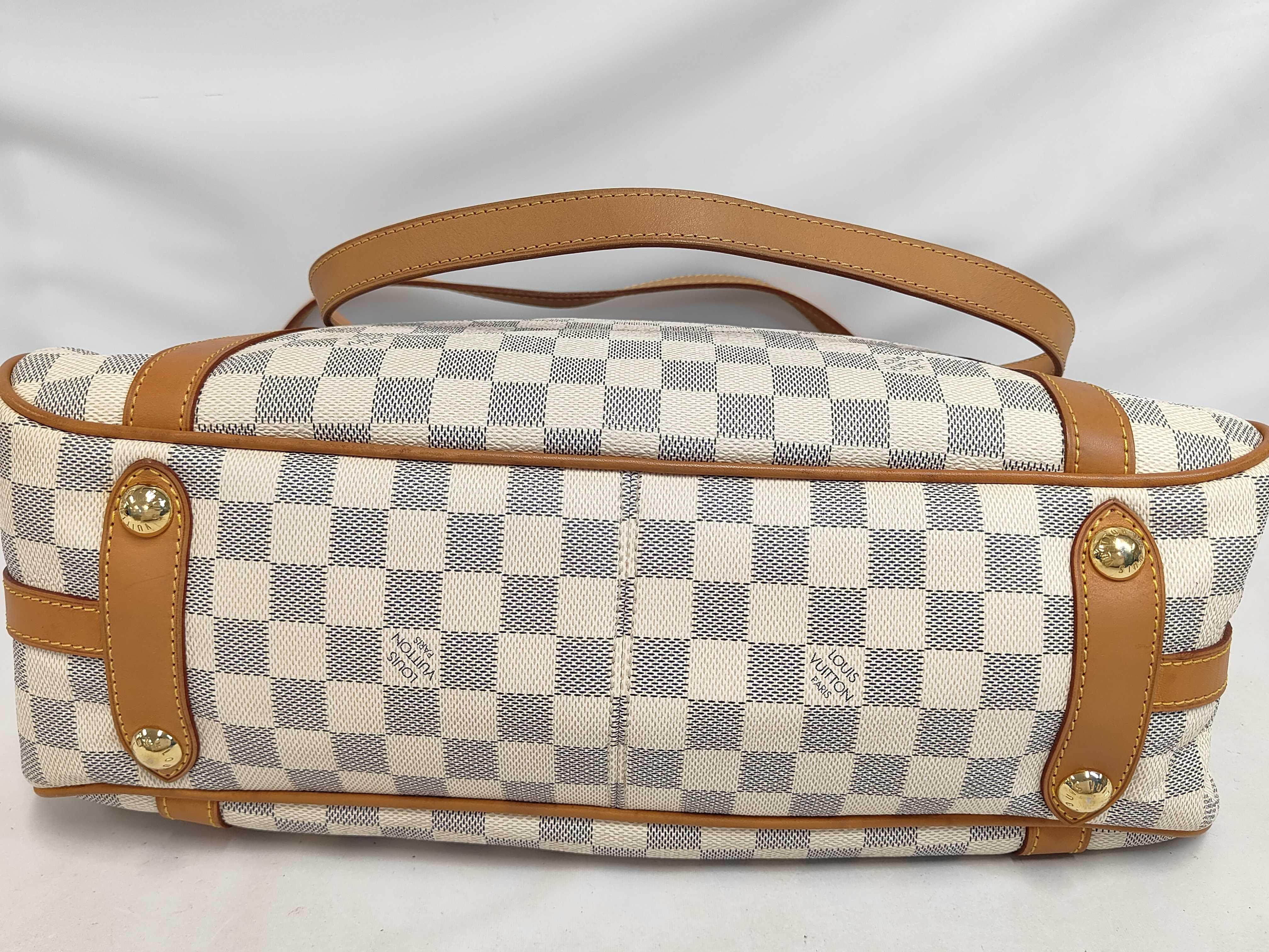 Streza Damier Azur Shoulder Bag — view 4