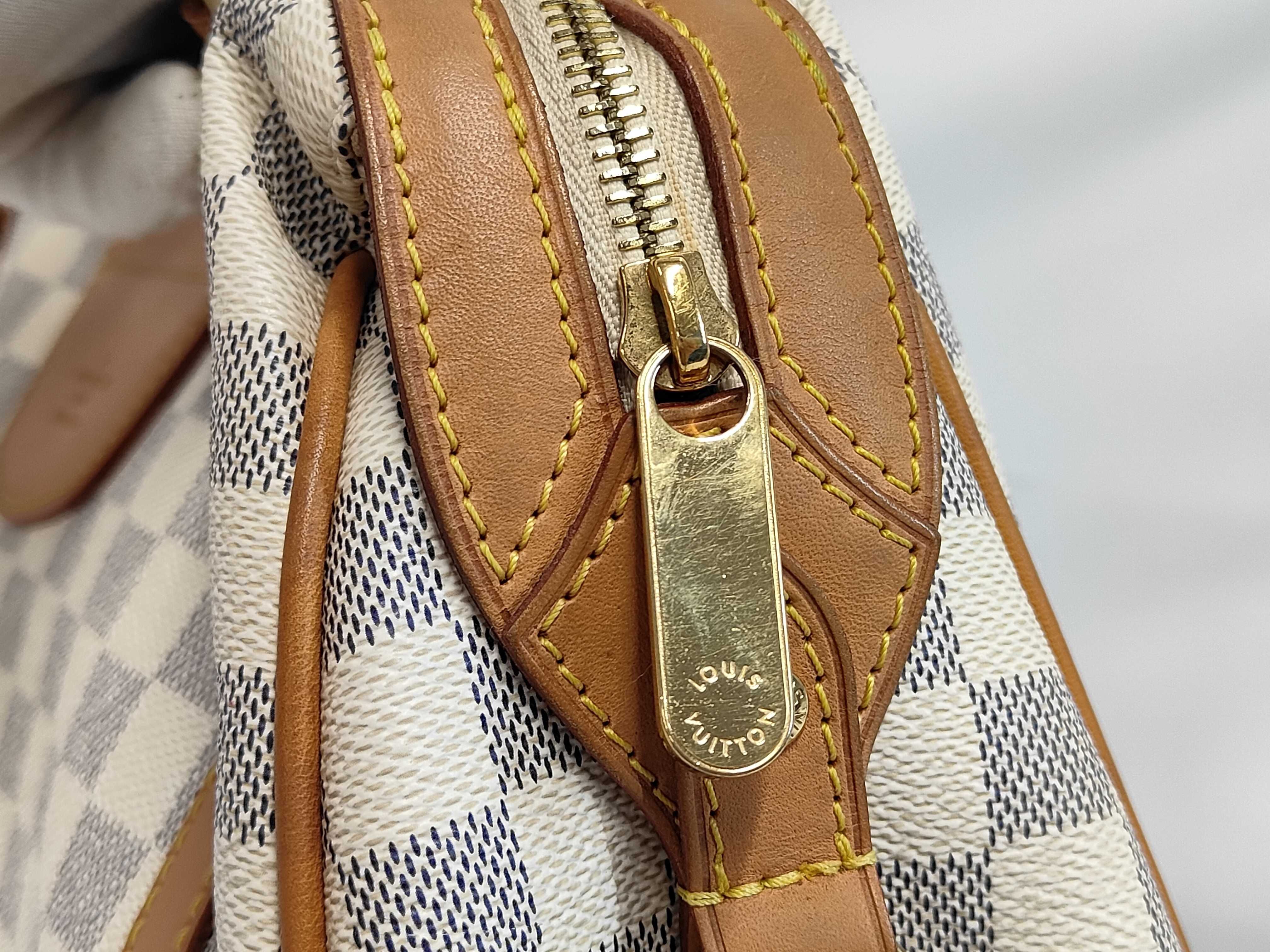 Streza Damier Azur Shoulder Bag — view 7