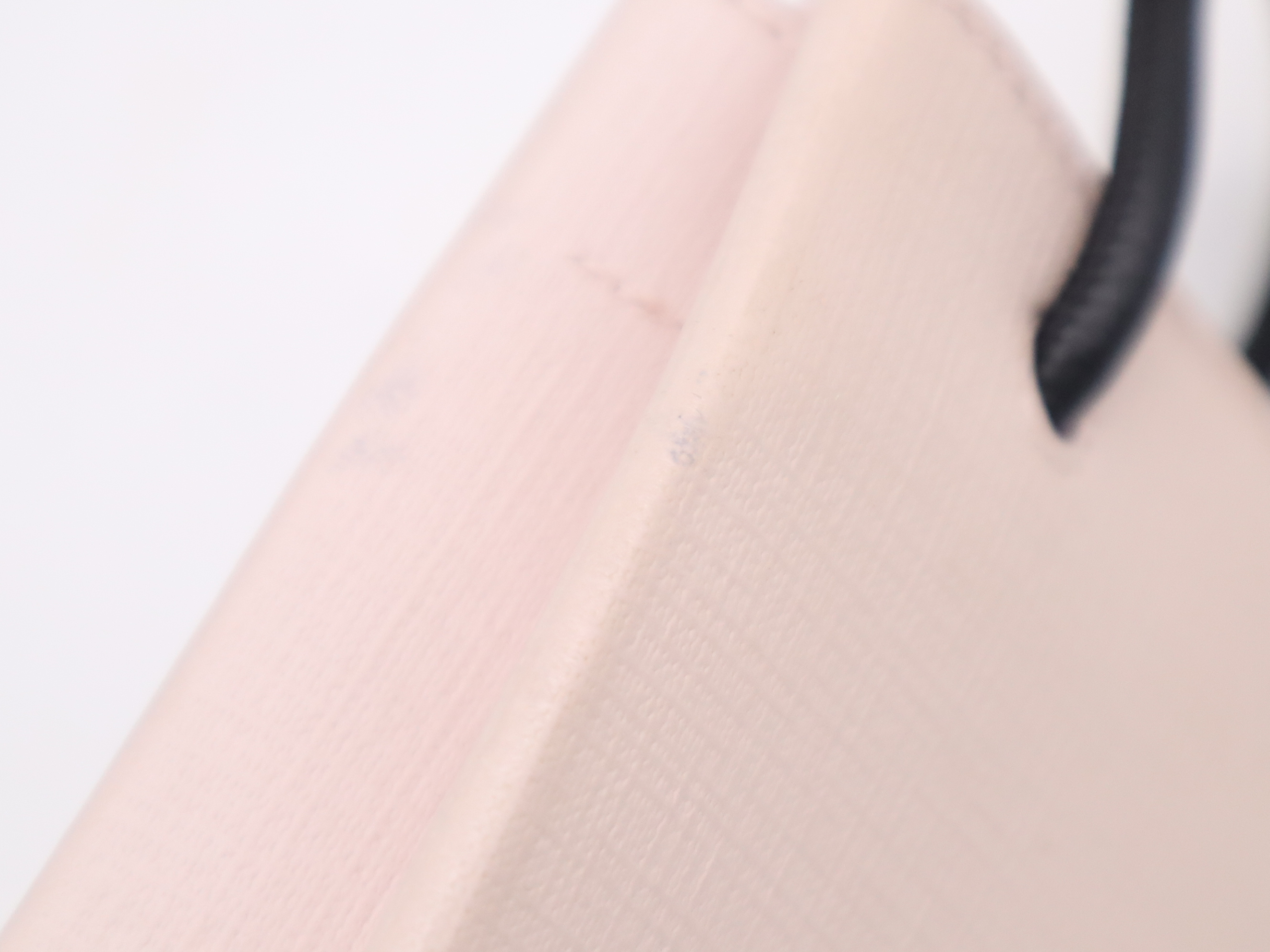 Leather Shopping Phone Holder, Pink, Silver Hardware, with Dust Bag, Handbag — view 9