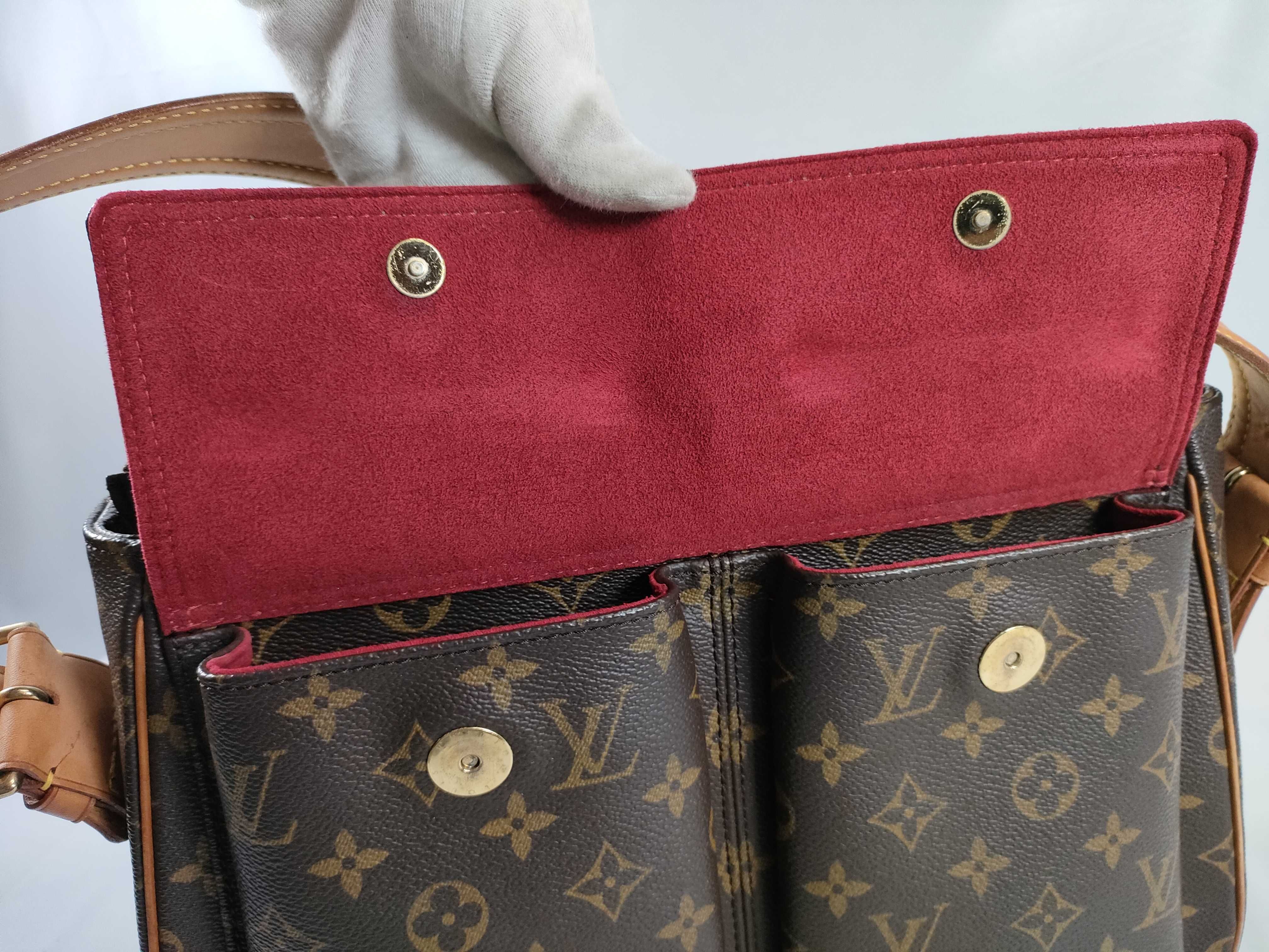 Monogram Vuitton Monogram Vivacite GM M51163 Brown MI0034 Shoulder Bag — view 13