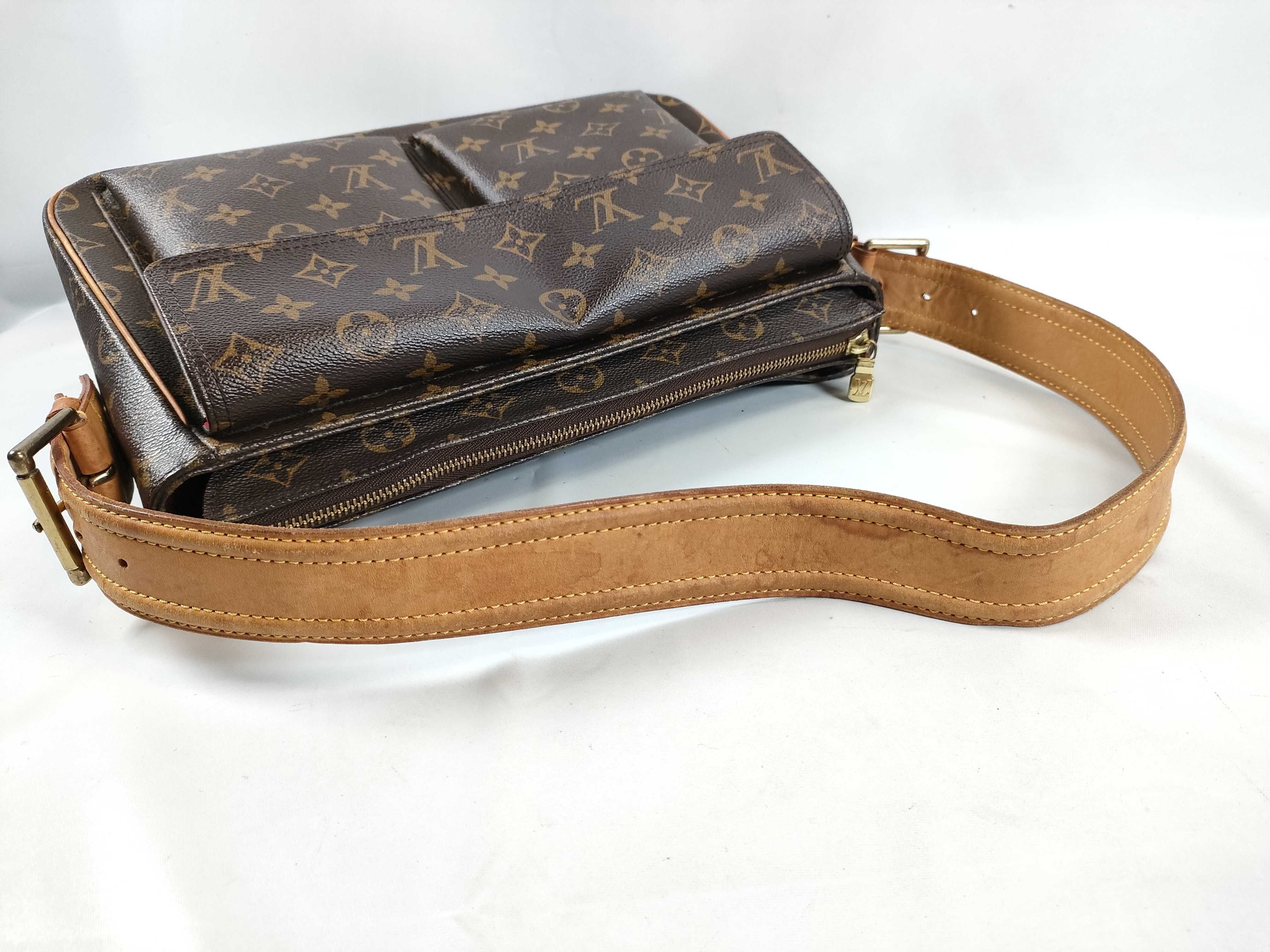 Monogram Vuitton Monogram Vivacite GM M51163 Brown MI0034 Shoulder Bag — view 3
