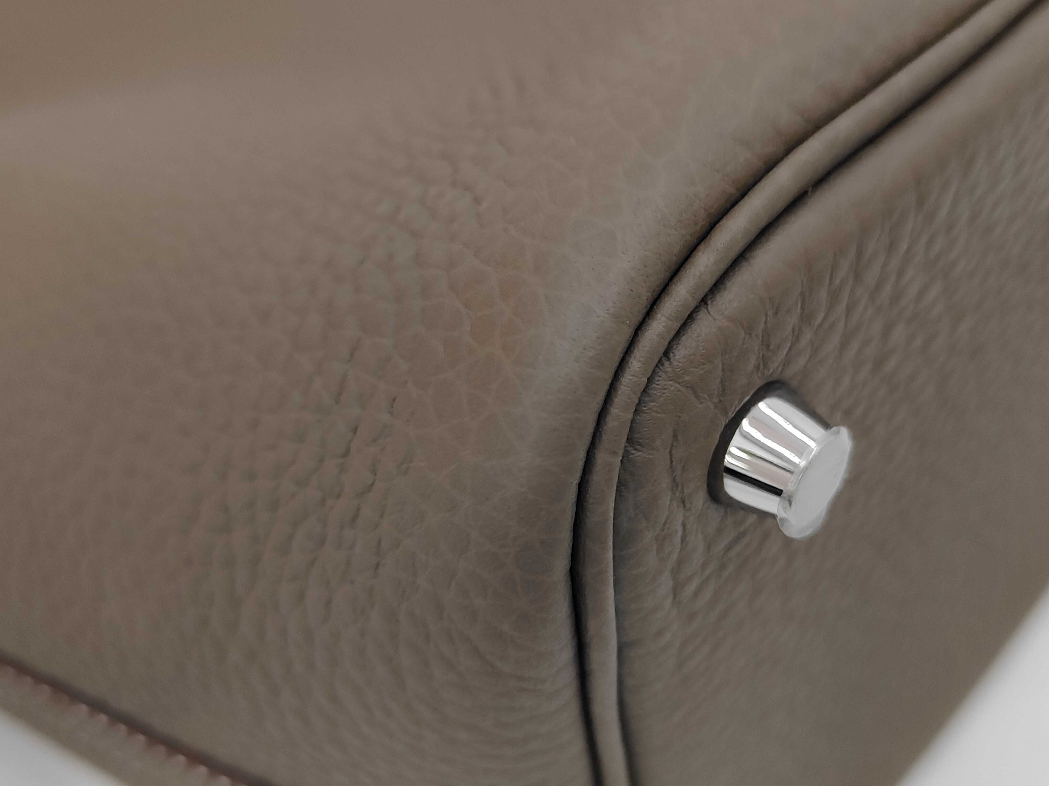 Picotin PM K stamp Etoupe handbag — view 3