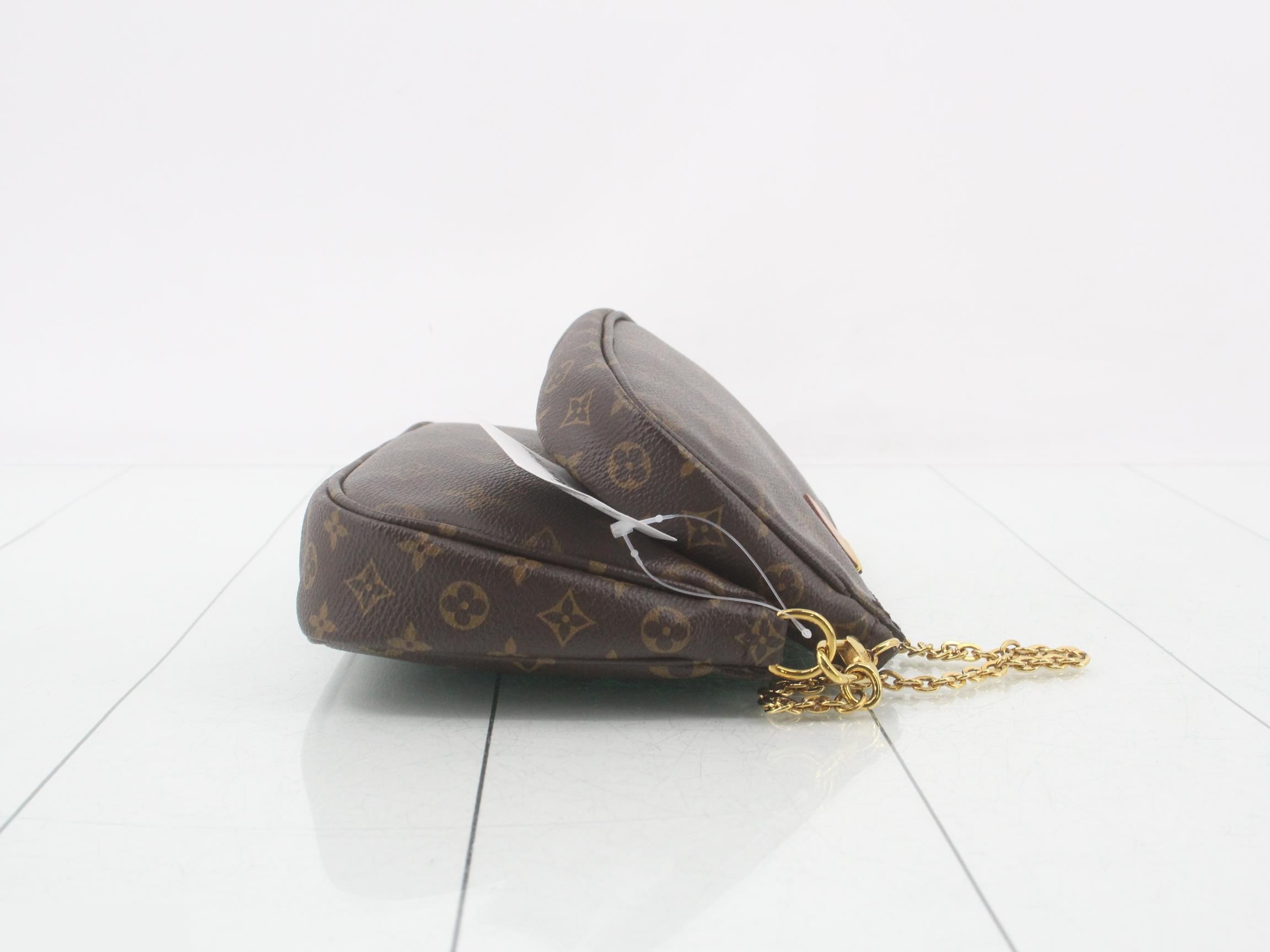 Multi Pochette Accessoires Khaki 2-Way Shoulder Bag — view 3