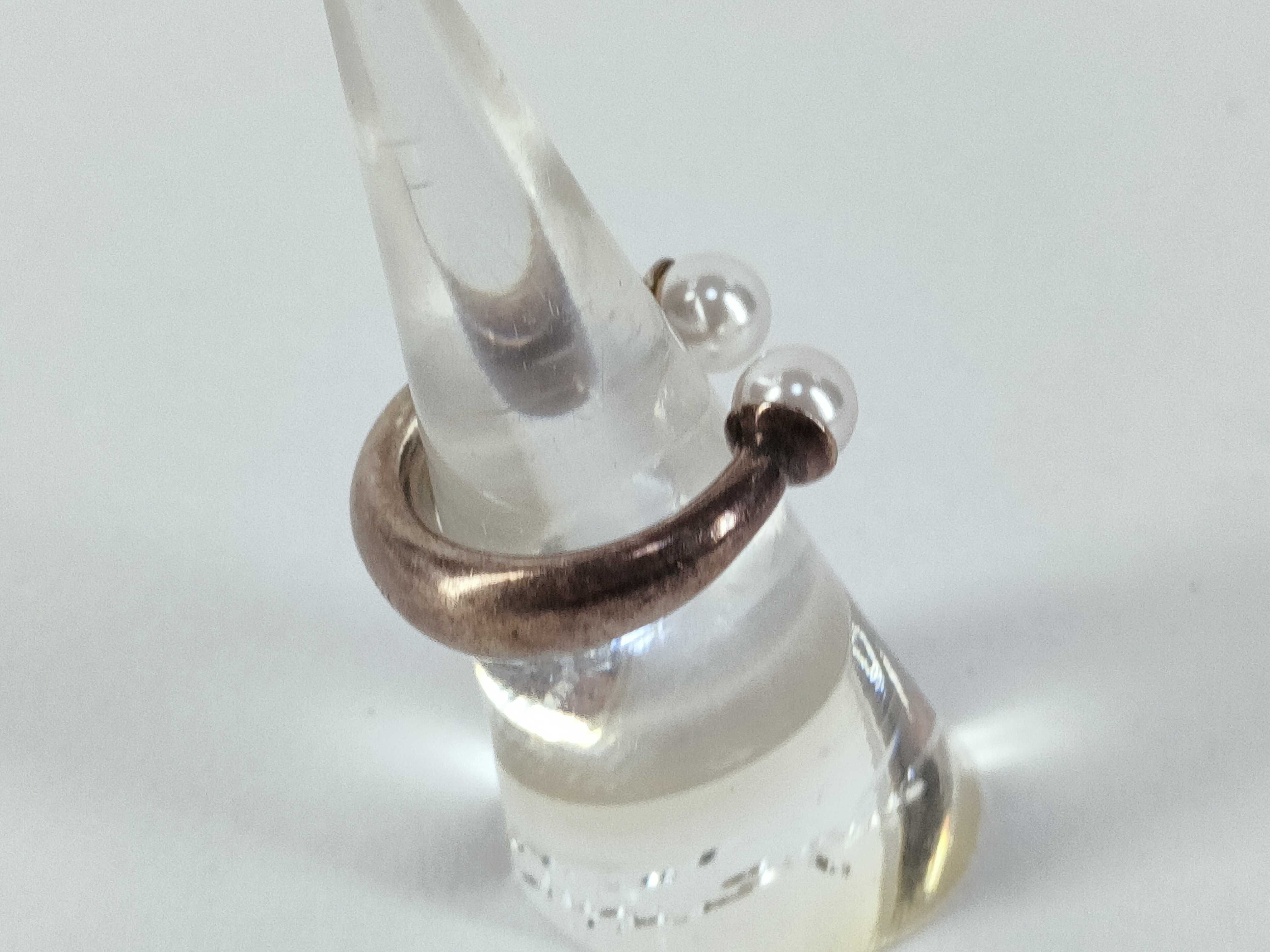 Tribal Pearl Ring, Size S — view 3
