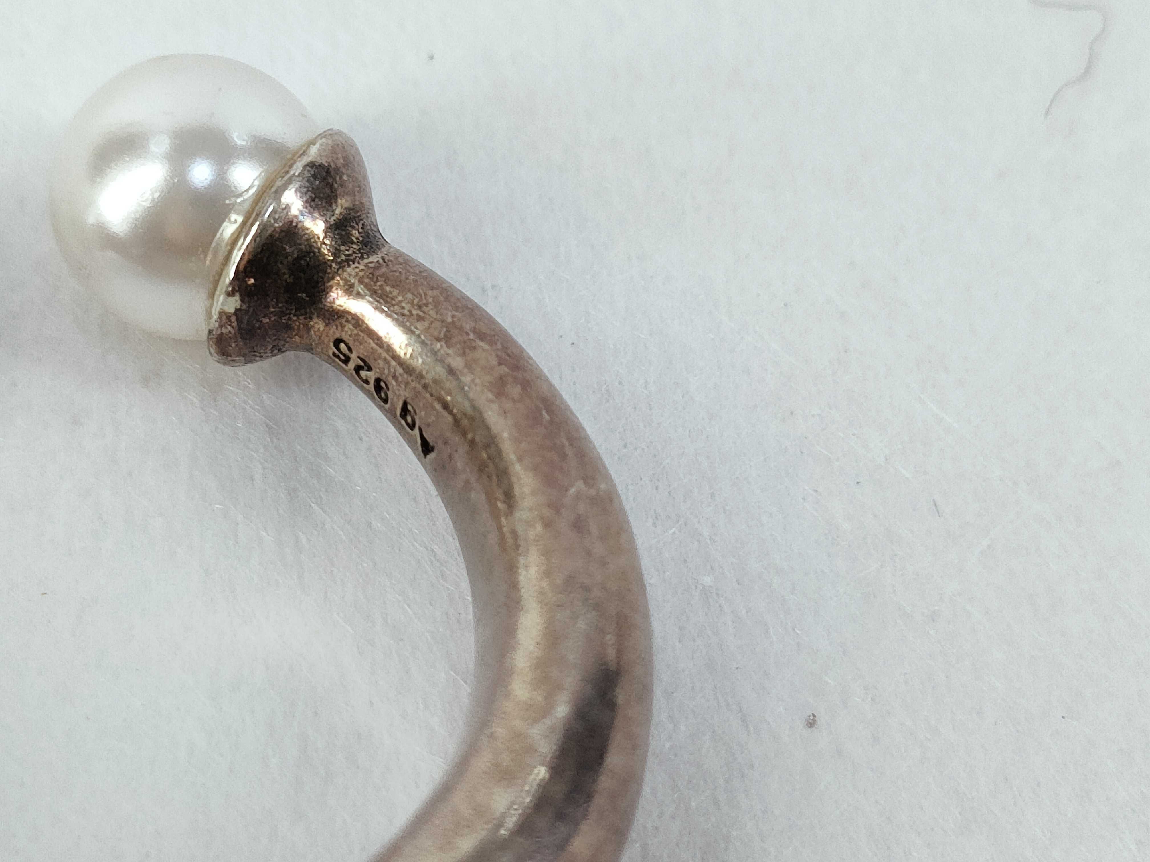 Tribal Pearl Ring, Size S — view 8
