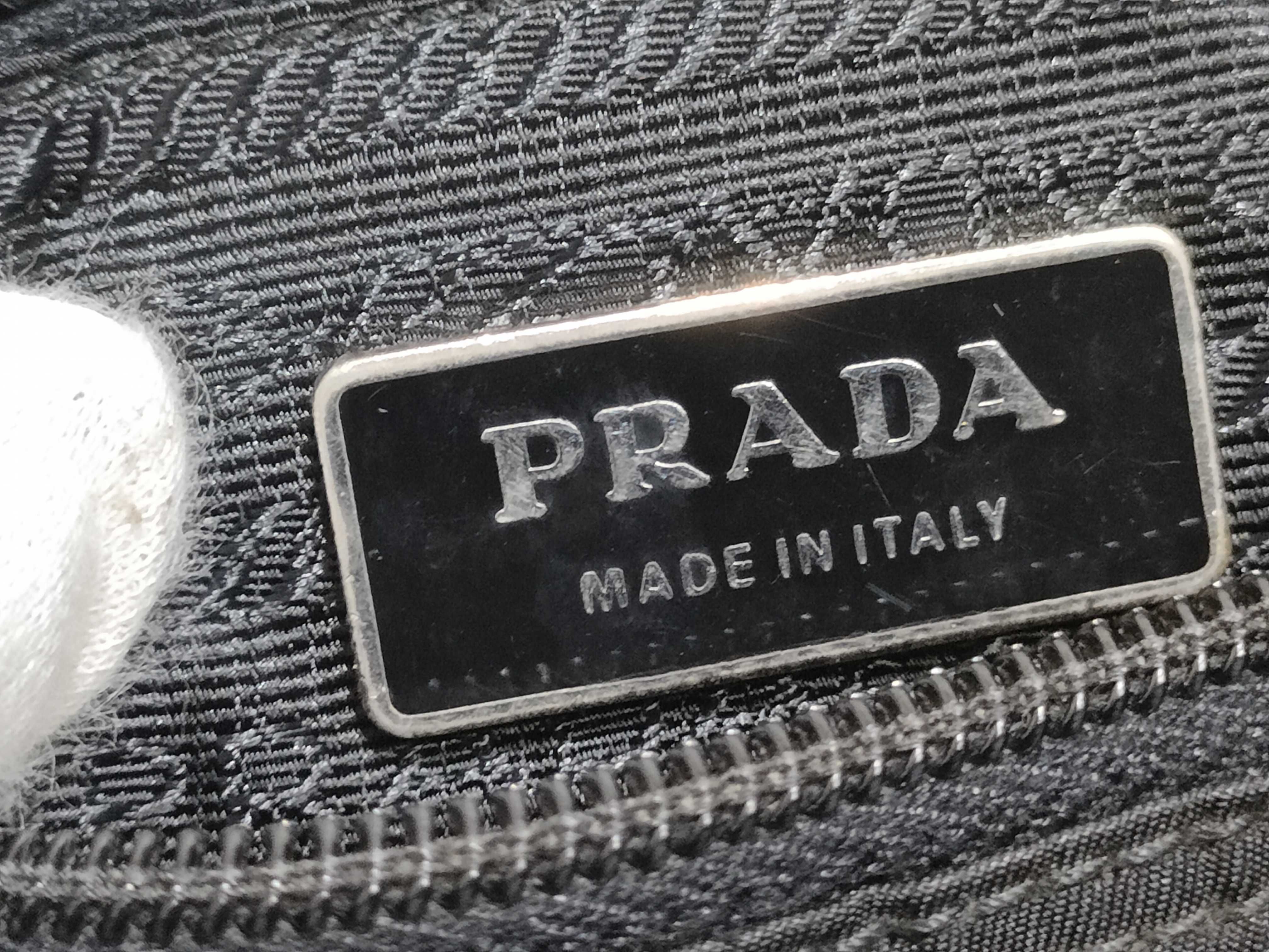 Shoulder Bag Nylon Black — view 11