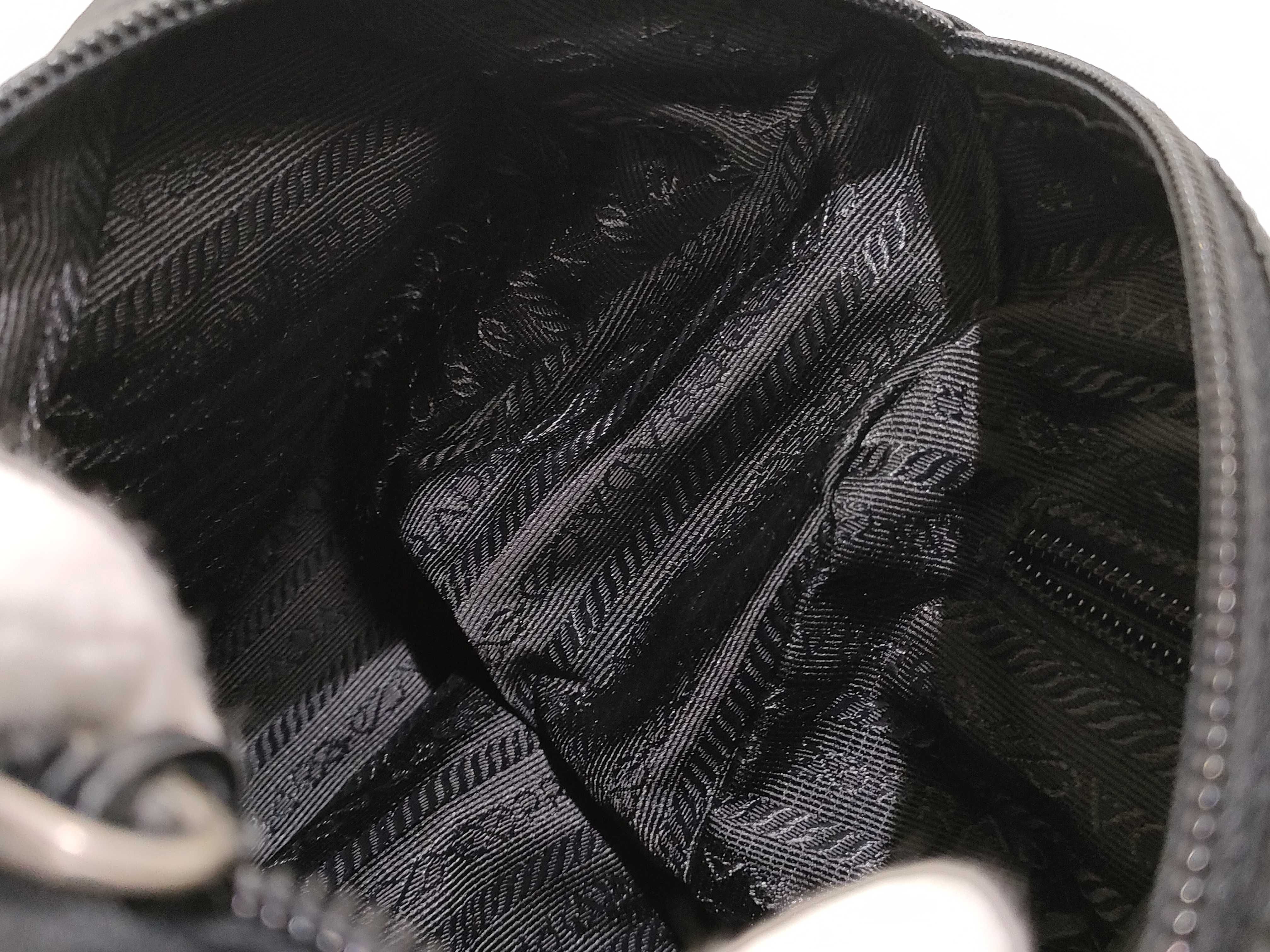 Shoulder Bag Nylon Black — view 12