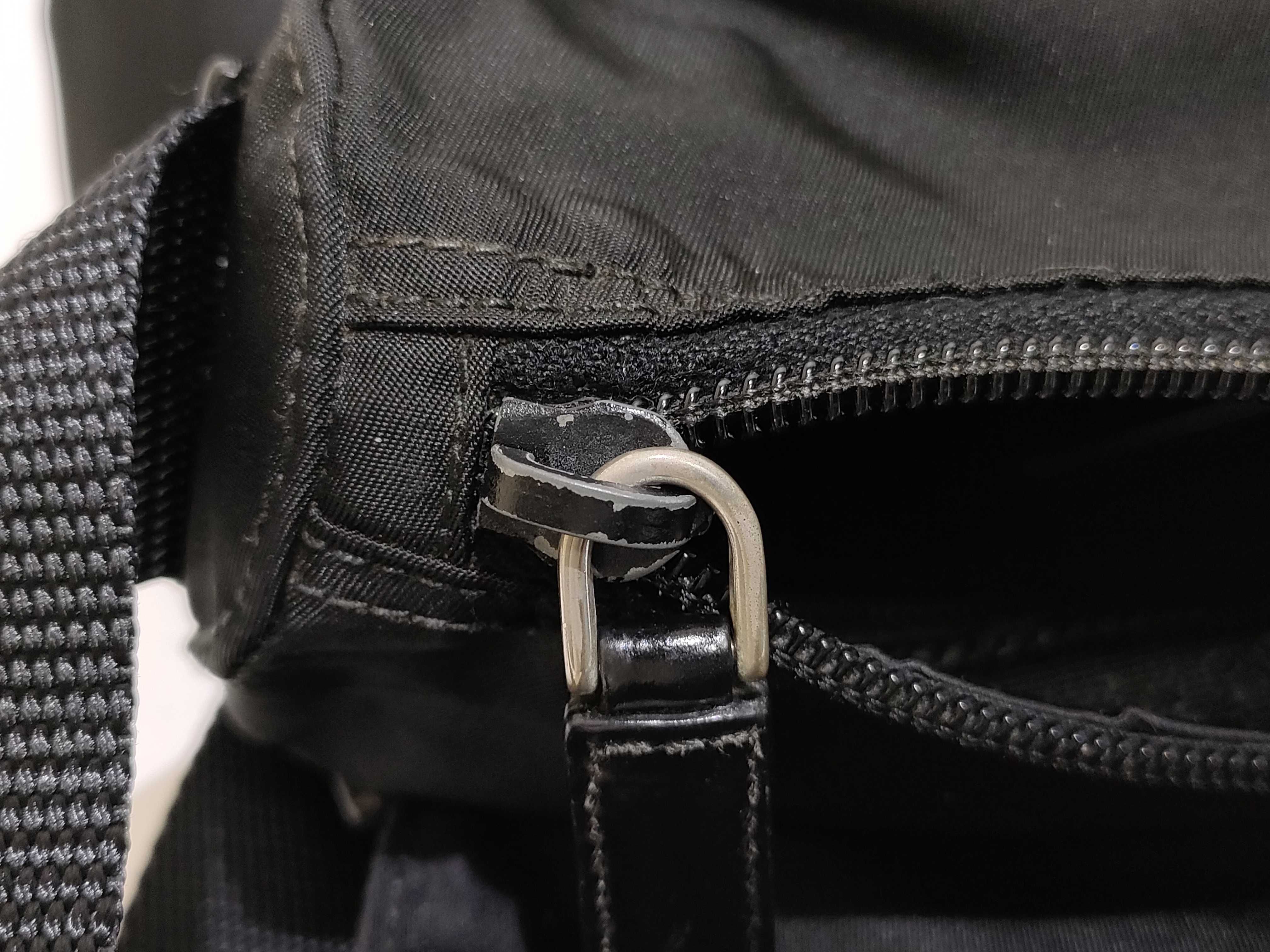Shoulder Bag Nylon Black — view 13