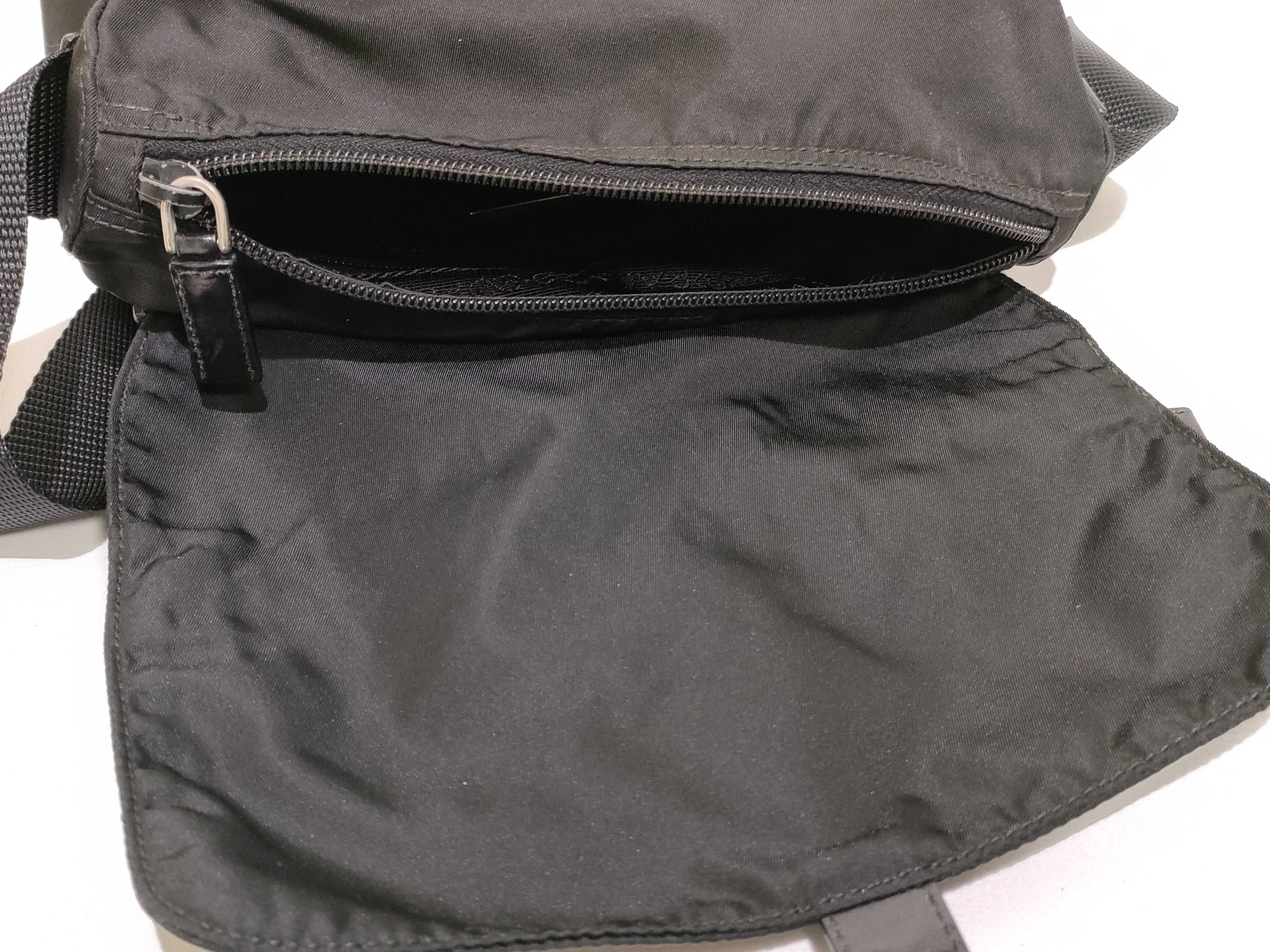 Shoulder Bag Nylon Black — view 14