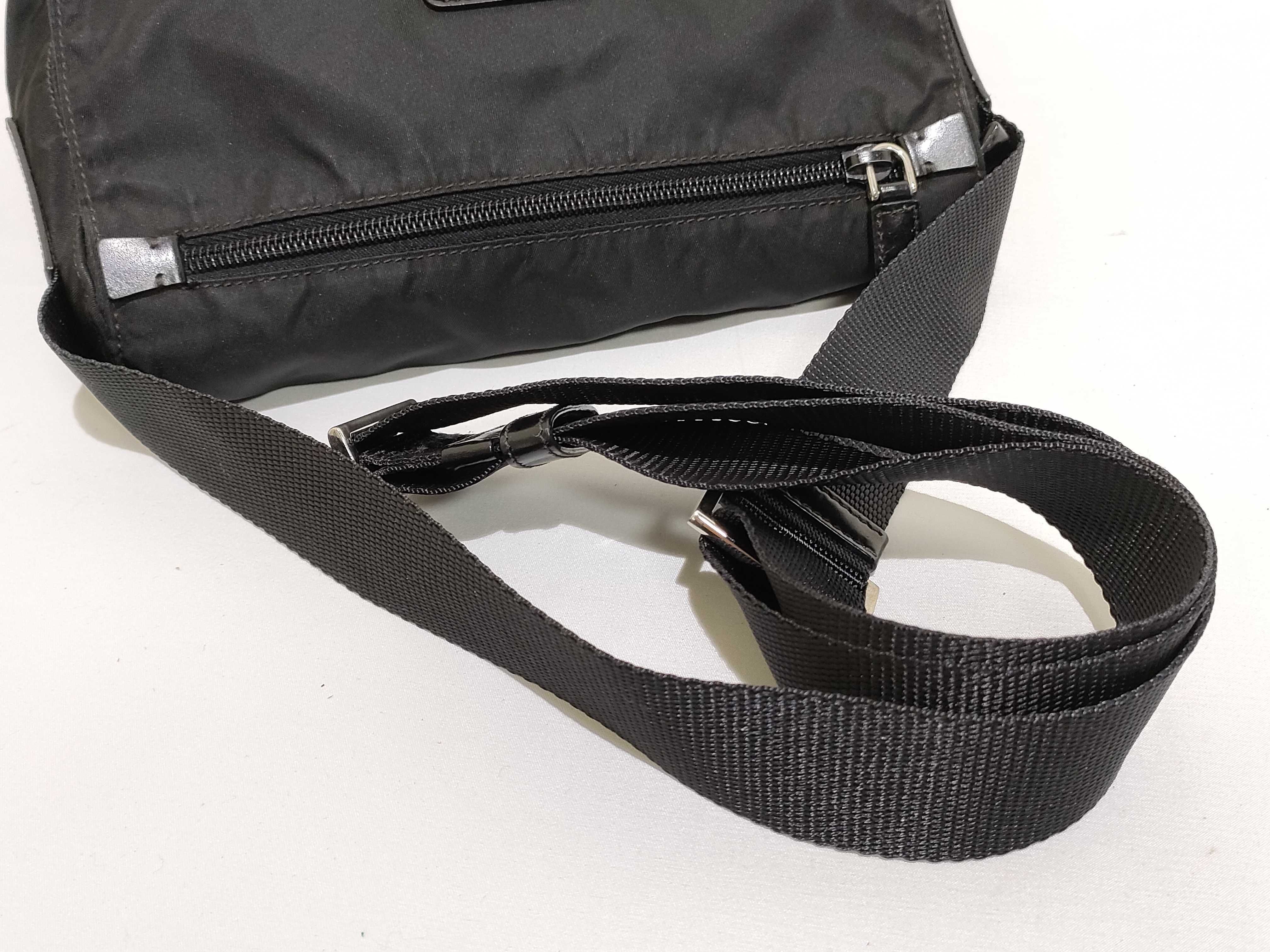 Shoulder Bag Nylon Black — view 3