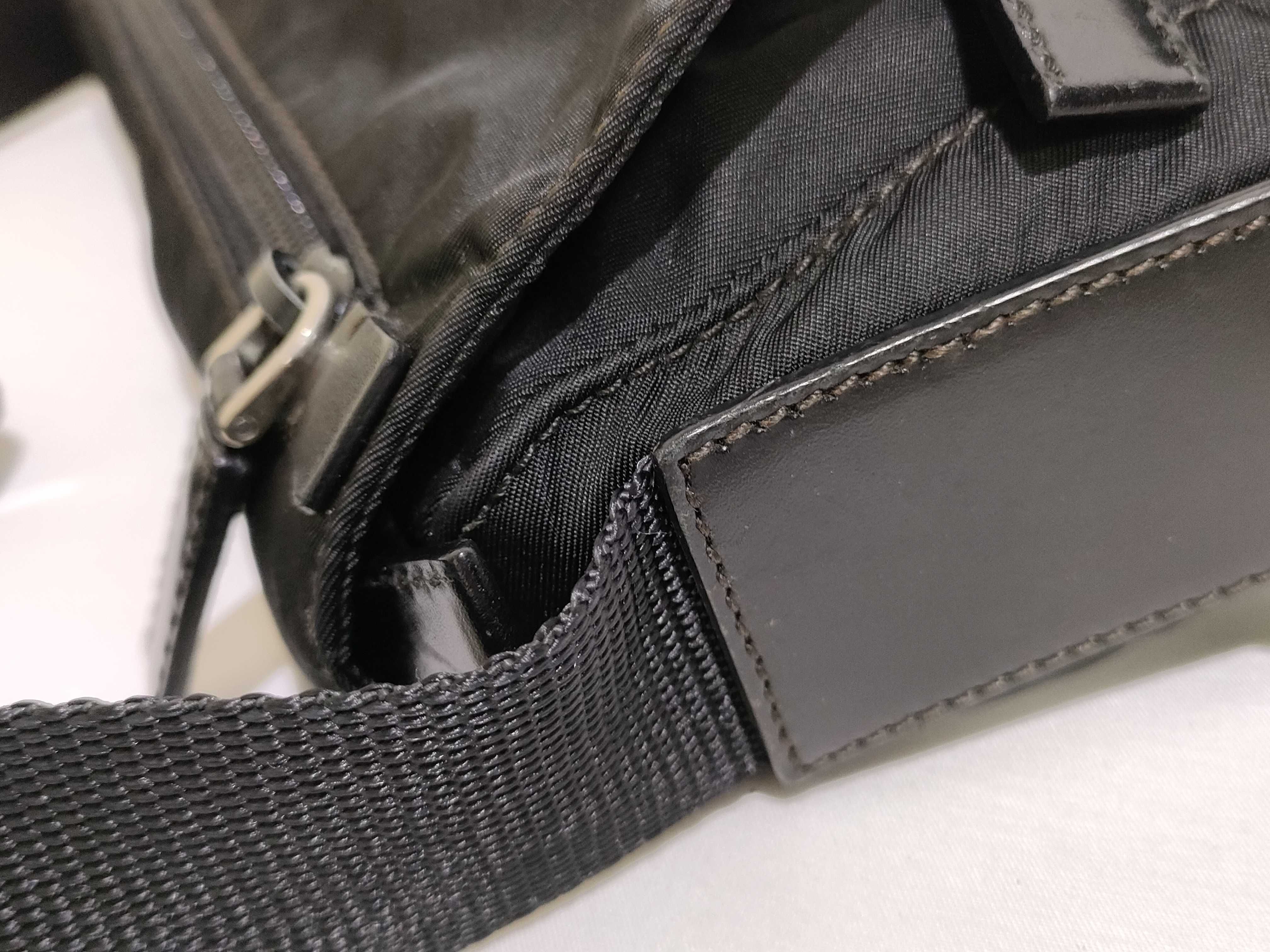 Shoulder Bag Nylon Black — view 5