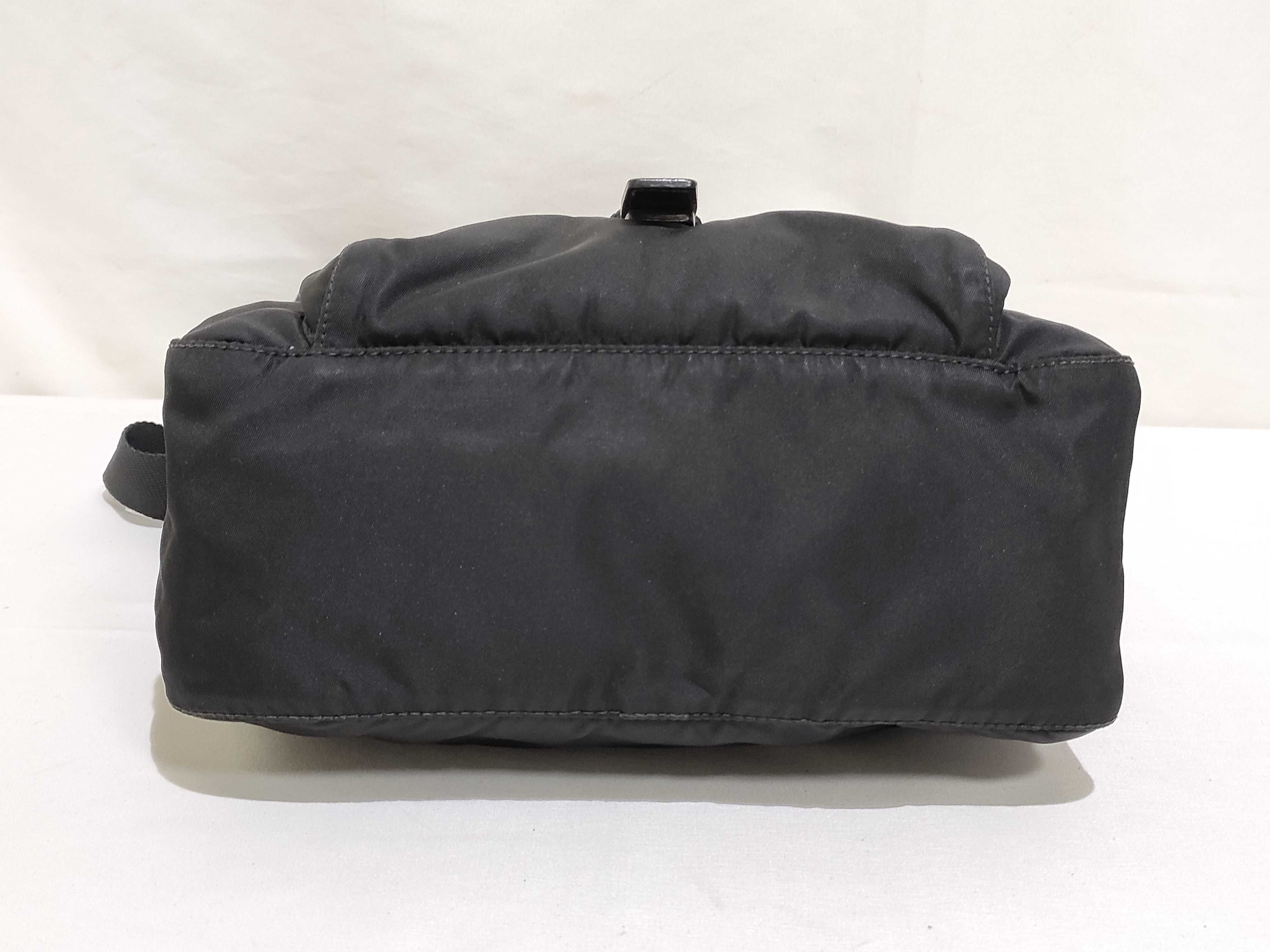 Shoulder Bag Nylon Black — view 7