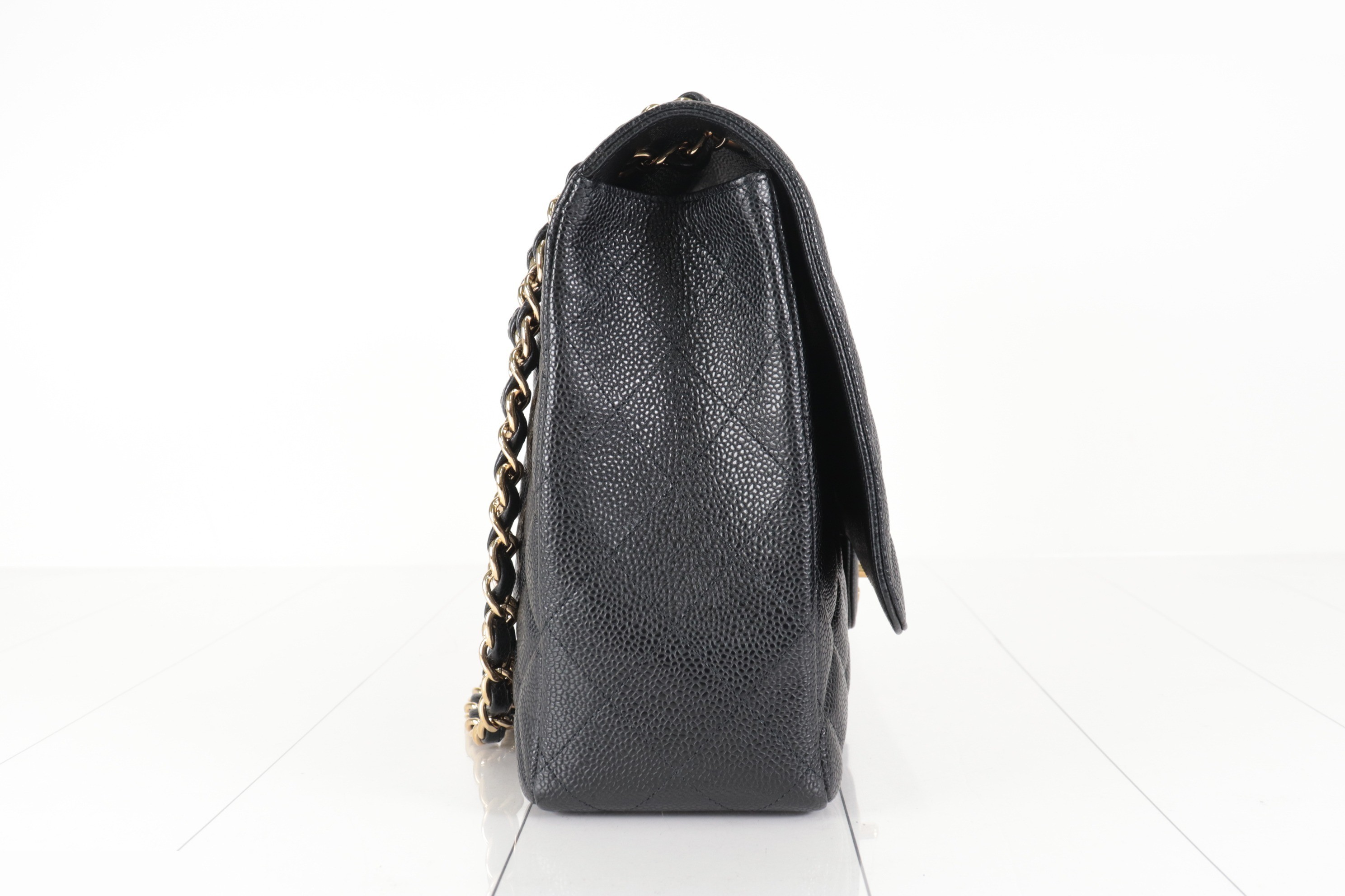 Dekamato Caviar Chain Shoulder Bag, Series 30s — view 4