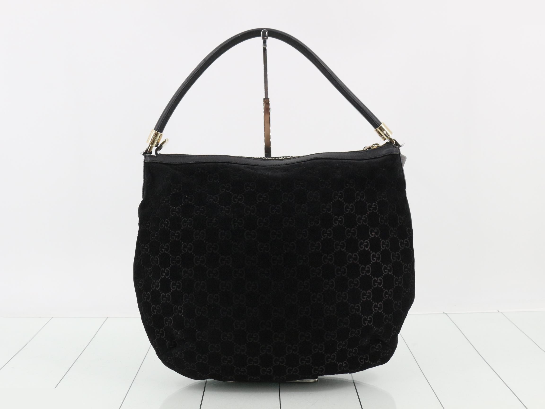 GG Suede Shoulder Bag — view 2