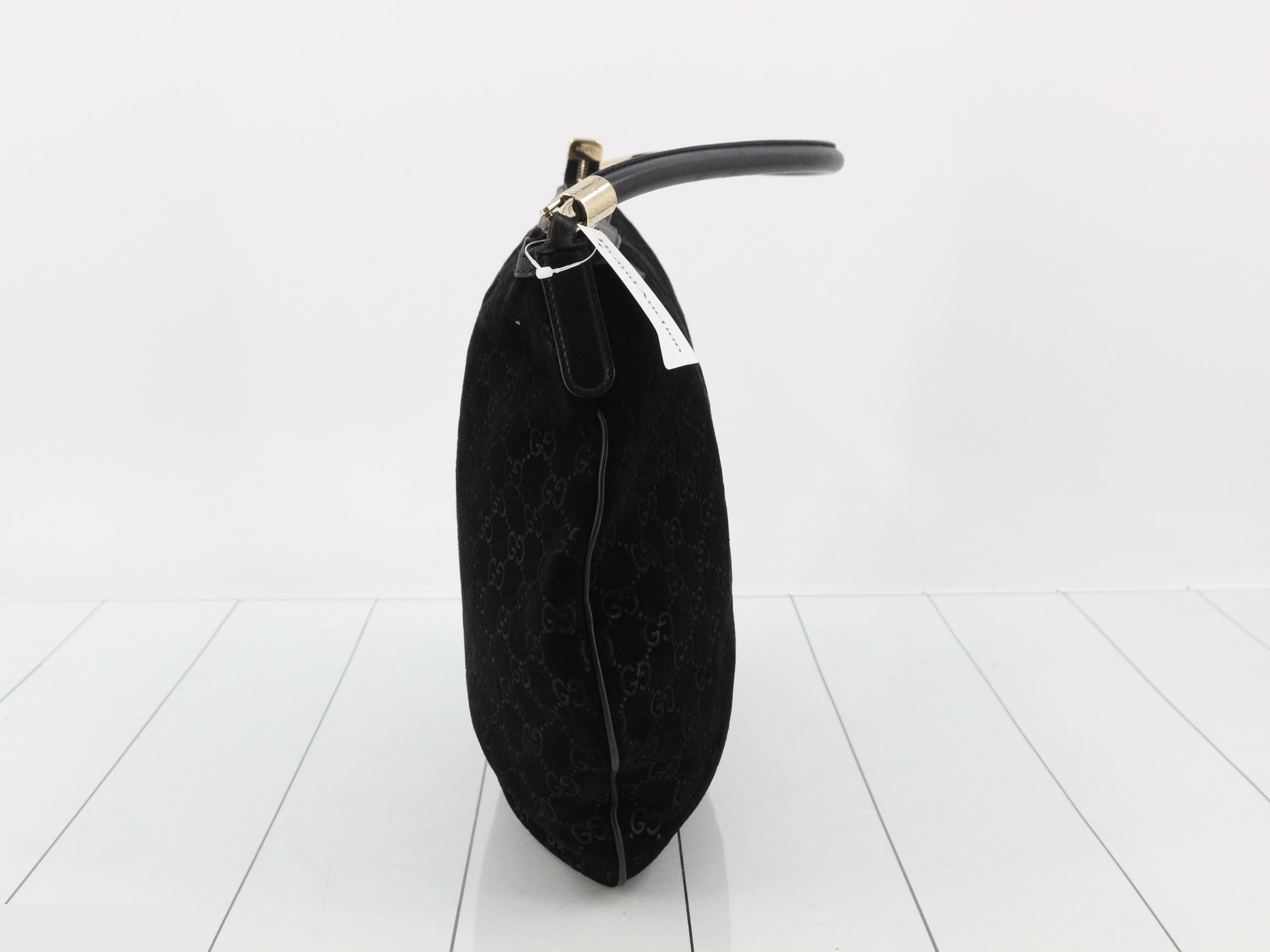 GG Suede Shoulder Bag — view 4