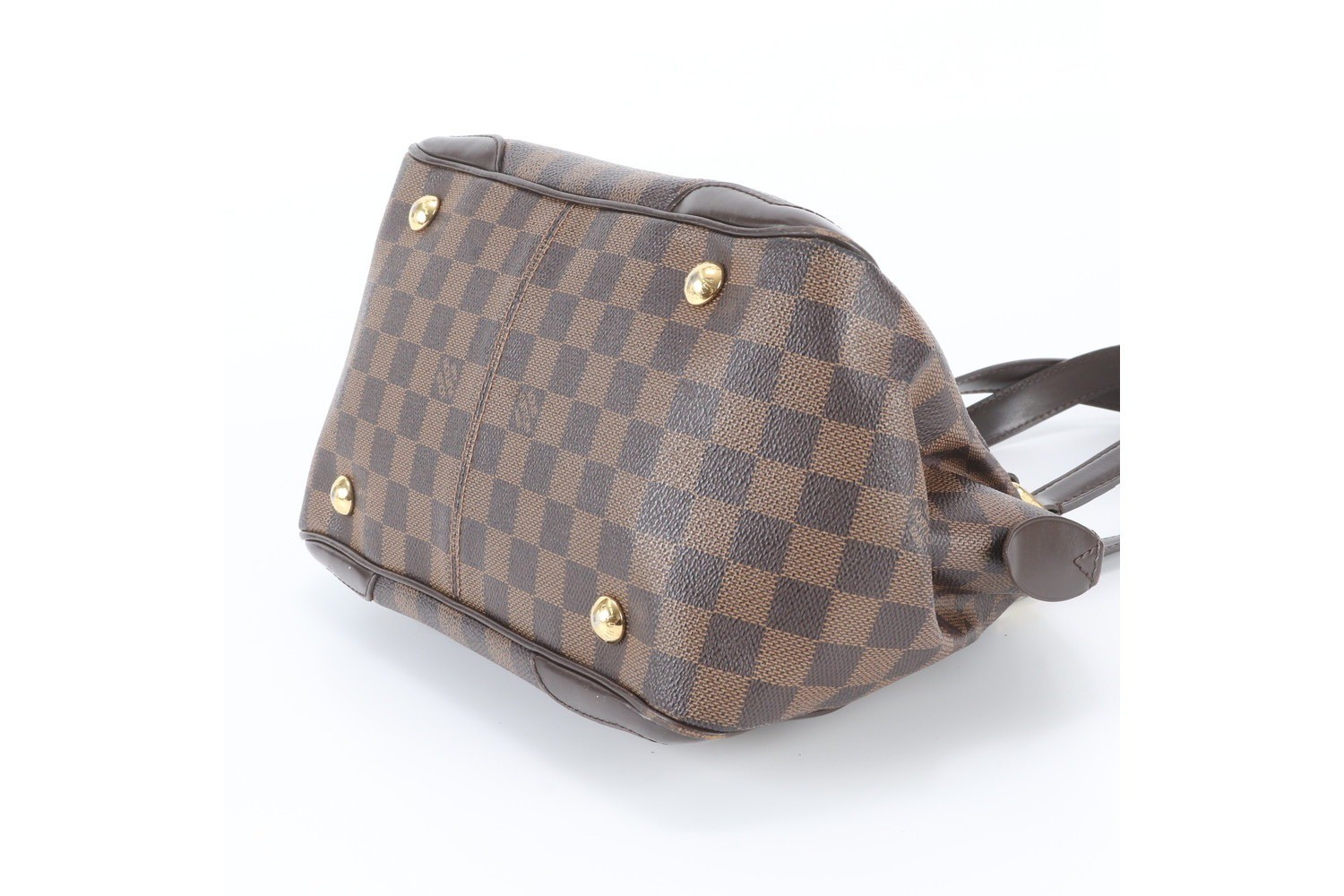 Damier Verona PM N41117 Leather Tote Bag — view 4