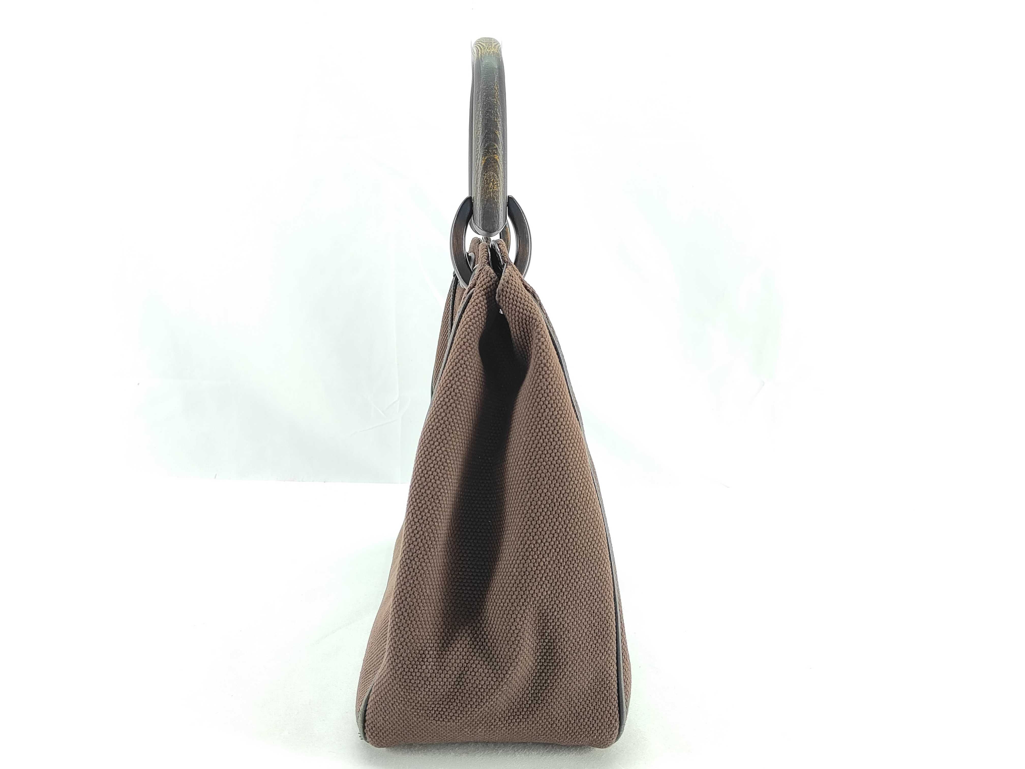106494 Wood Handle Handbag — view 3