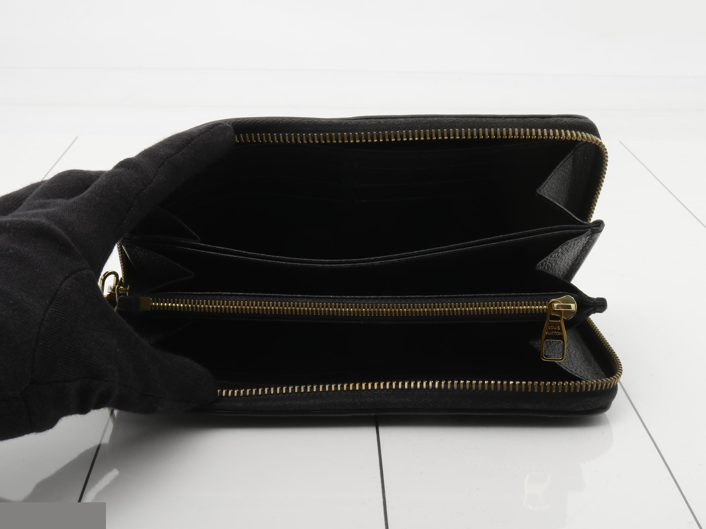 Zippy Wallet Empreinte Noir — view 4