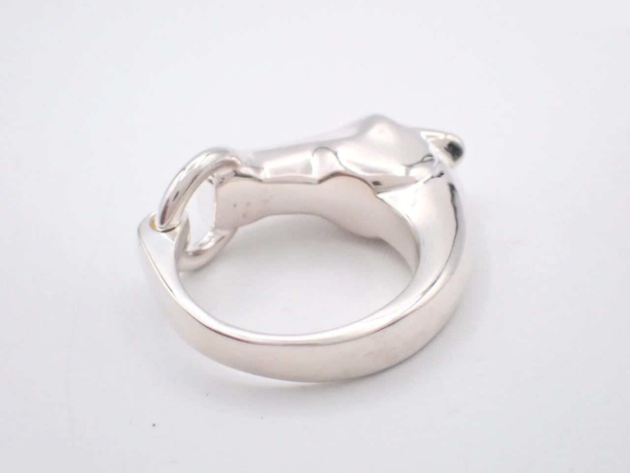 Gallop Ring, Ag925/15.4g, Stamped 57, Actual Size #16 — view 2